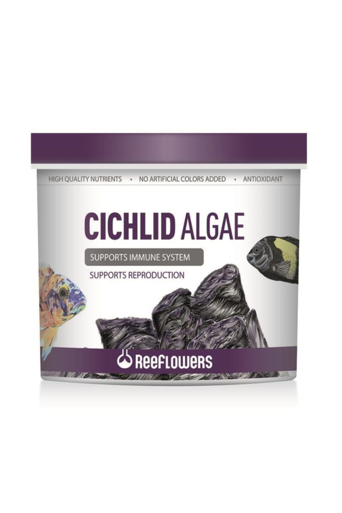 ReeFlowers Cichlid Algae (sıvı Yosun) Granül Balık Yemi 250 ml (cap250)
