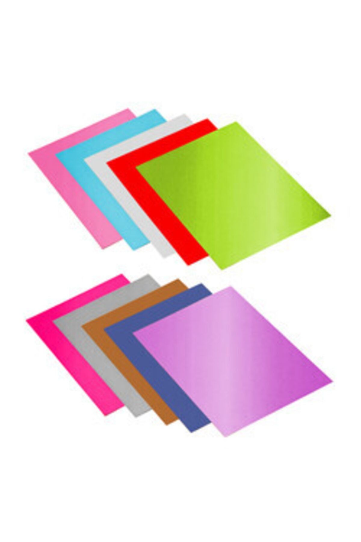 Genel Markalar Metalize (aynalı) Karton A4 10lu Karışık Renk