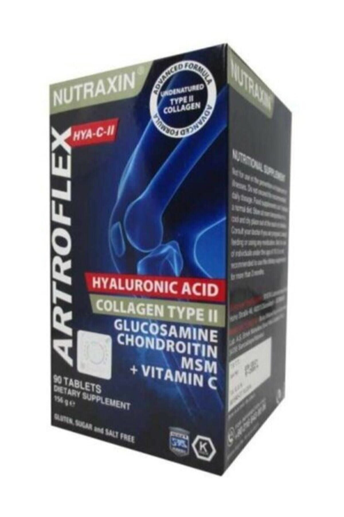 Nutraxin Artroflex Hya-c-ıı 90 Tablet / C Vitamini Detekli Artroflex Hya C-ıı 90 Tablet