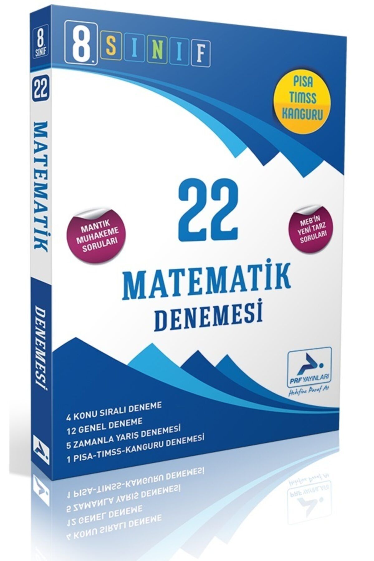 PRF Paraf Yayınları 8. Sınıf Lgs Matematik 22'li Deneme Yeni 2022