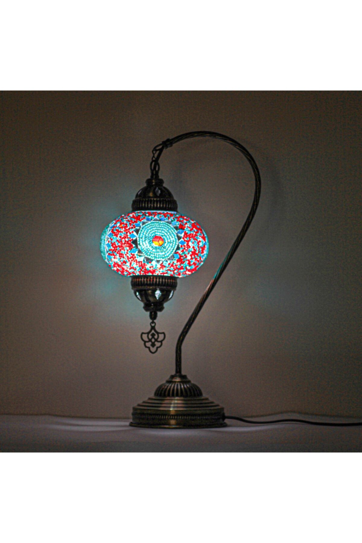 Koala Masaüstü Mozaik Lamba, Mozaik Gece Lambası, El Yapımı Otantik Mozaik Osmanlı Lambası