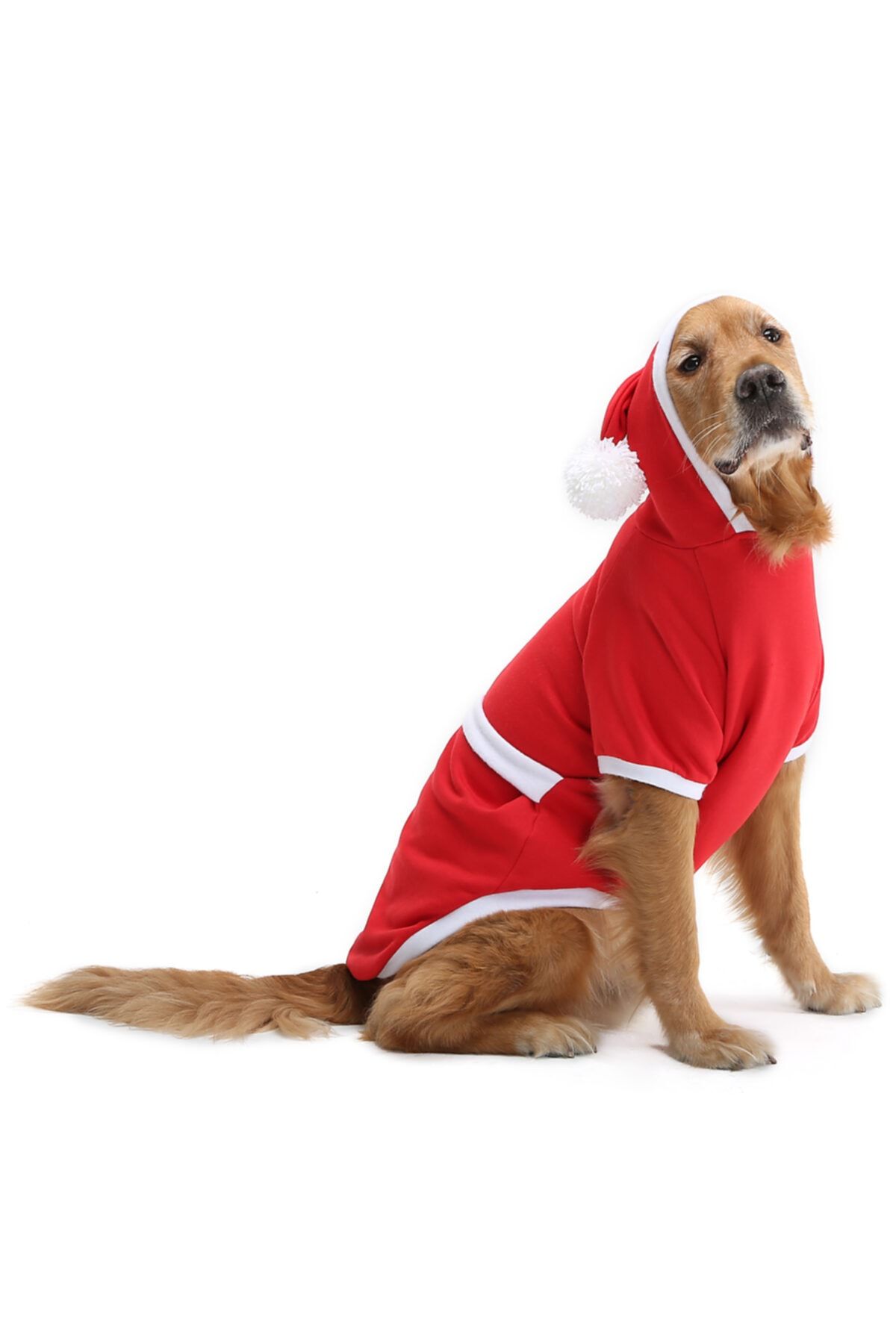DOGİ&DOG Büyük Irk Noel Baba Köpek Swaeti-köpek Kiyafeti-köpek Kostüm