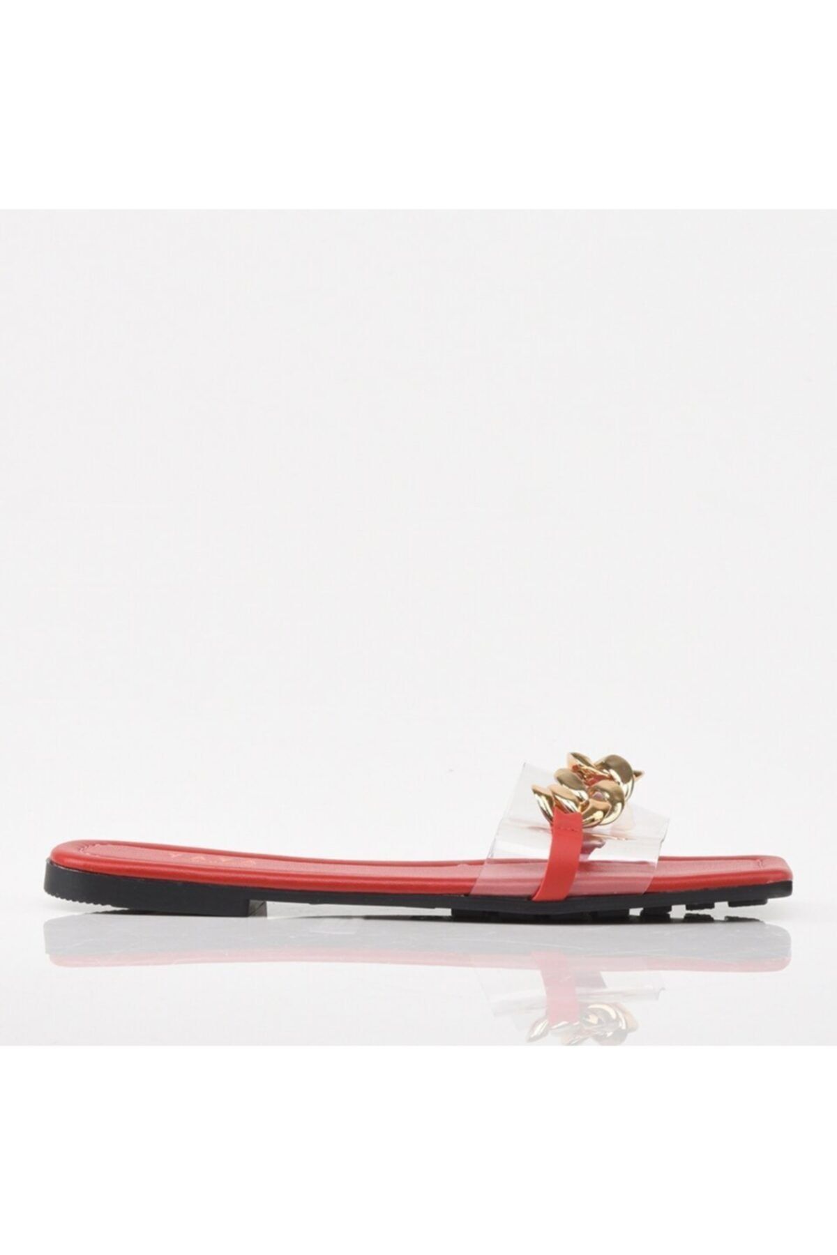 Hotiç Kırmızı Yaya Kadın Sandalet & Terlik