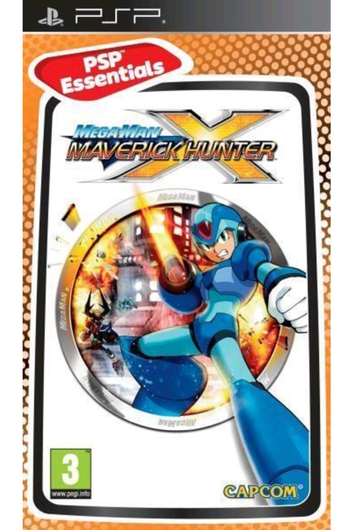 CAPCOM Psp Megaman Maverick Hunter X Essential Gameplay