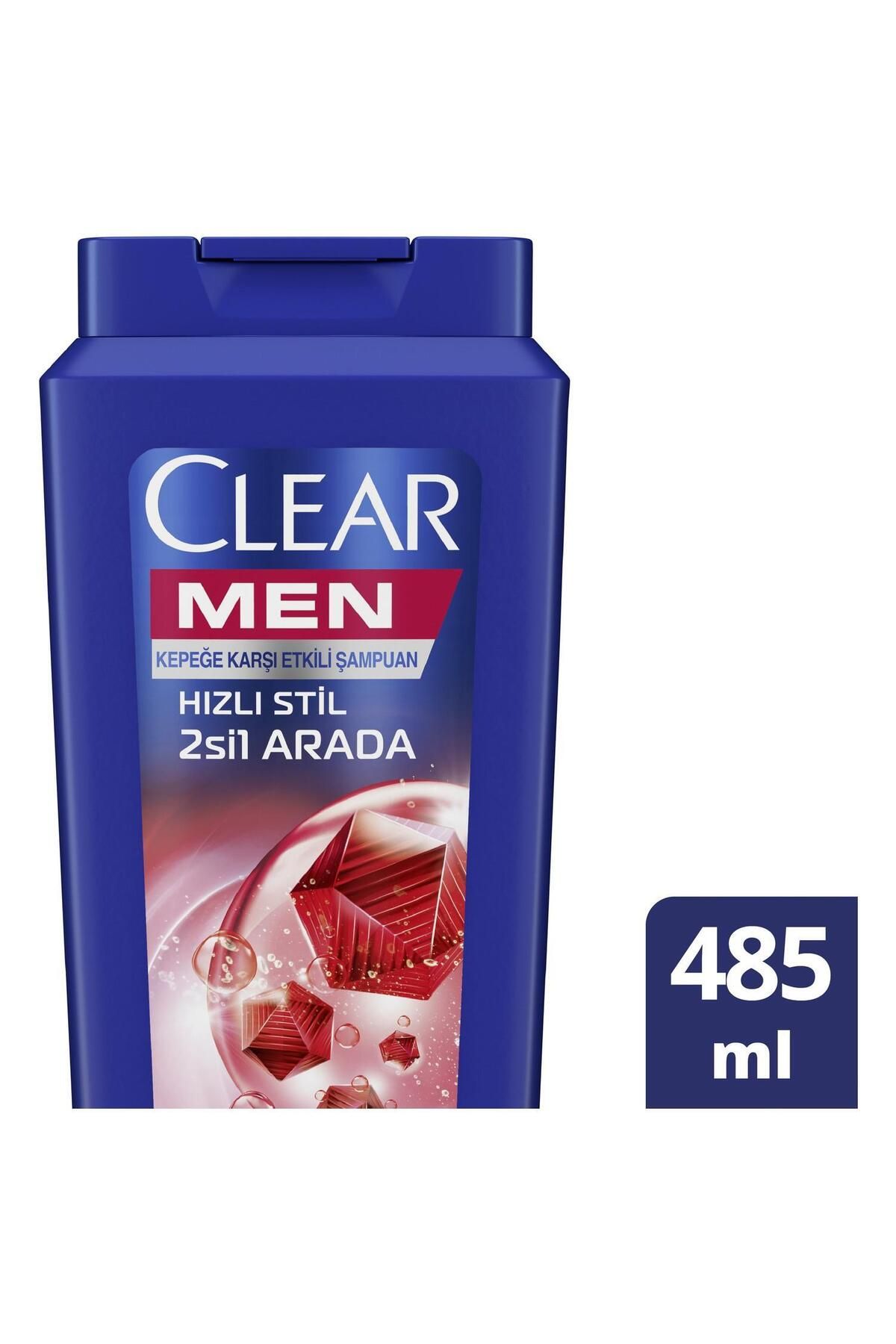 Clear Men Şampuan Hızlı Stil 2si 1 Arada 485 ml Delist