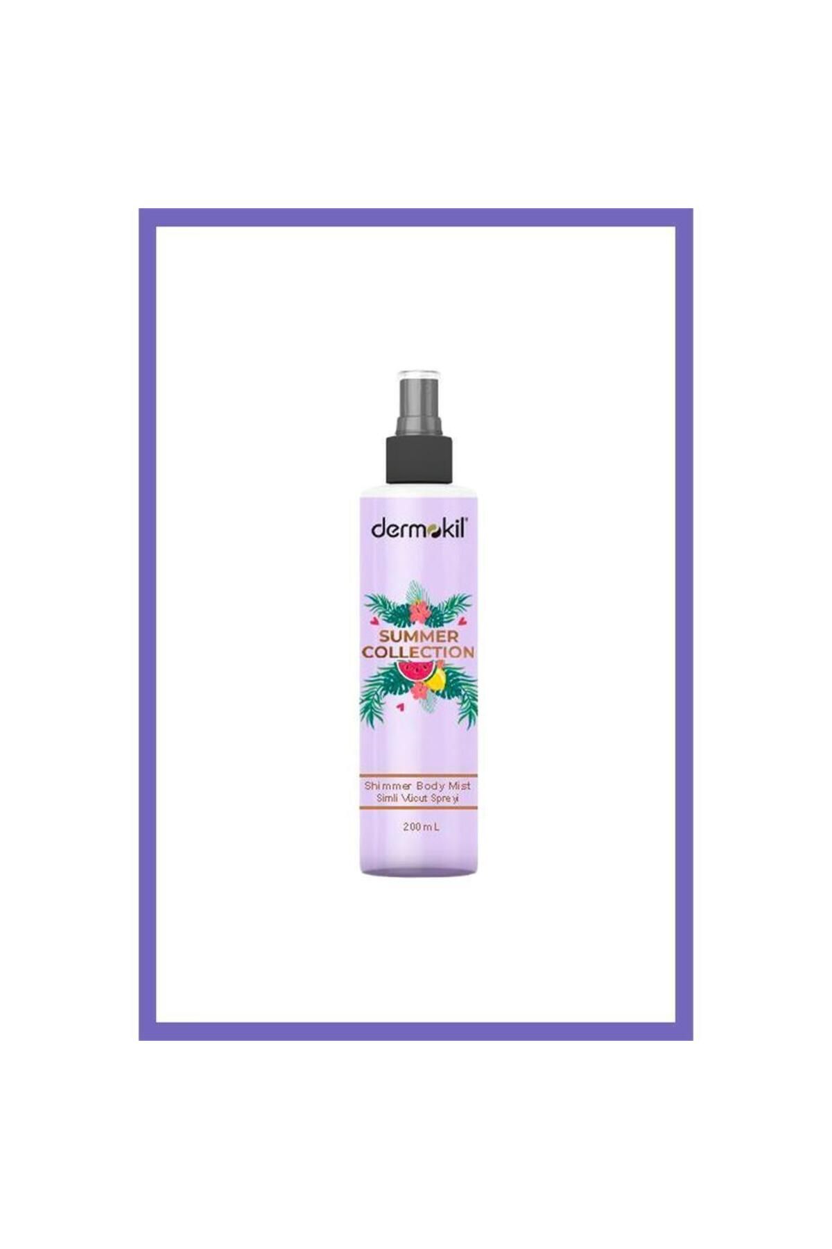 Dermokil Body Mist Summer Işıltılı Vücut Simi 200 ml