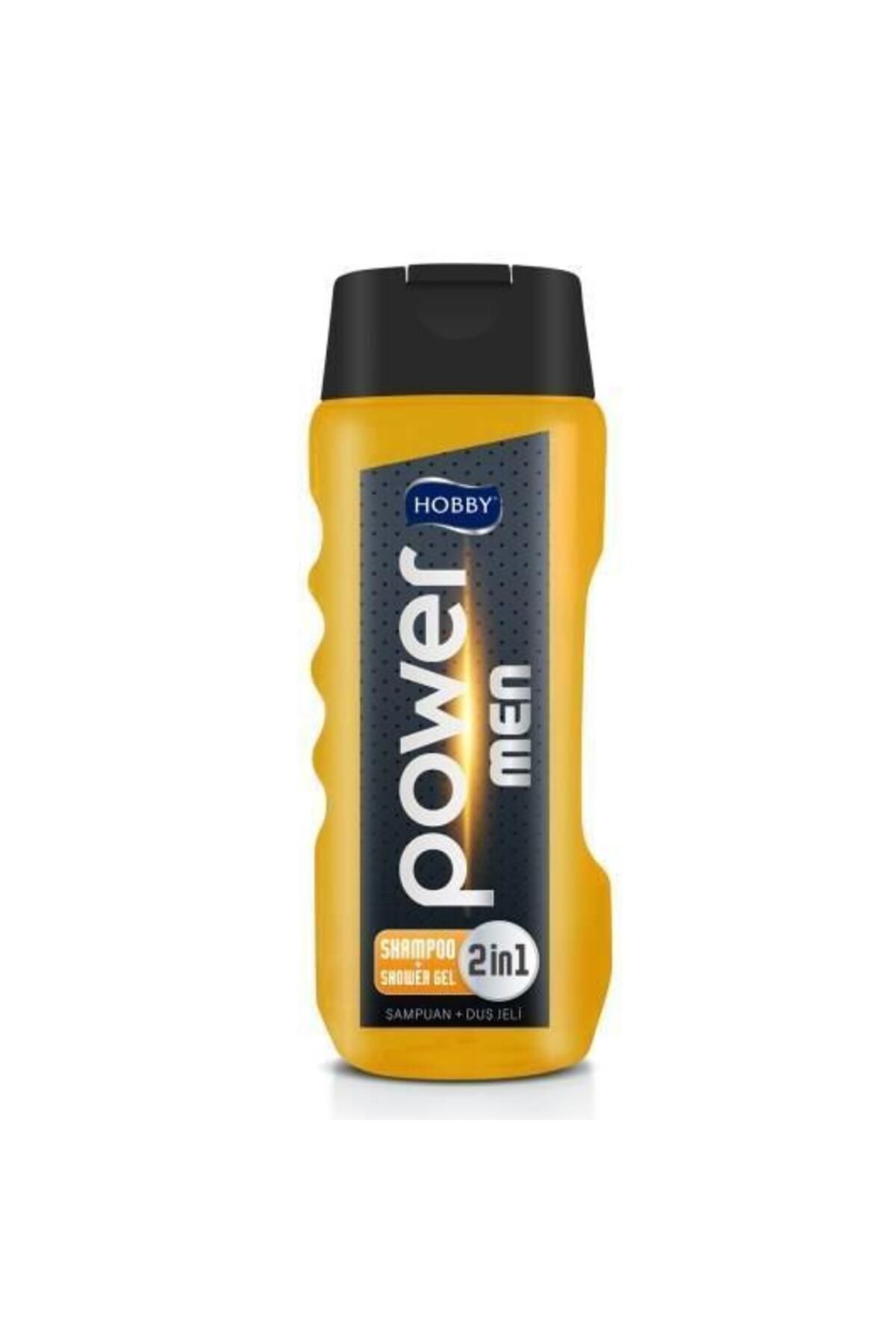Hobby Men 2in1 Duş Jeli Şampuan Power 400 ml