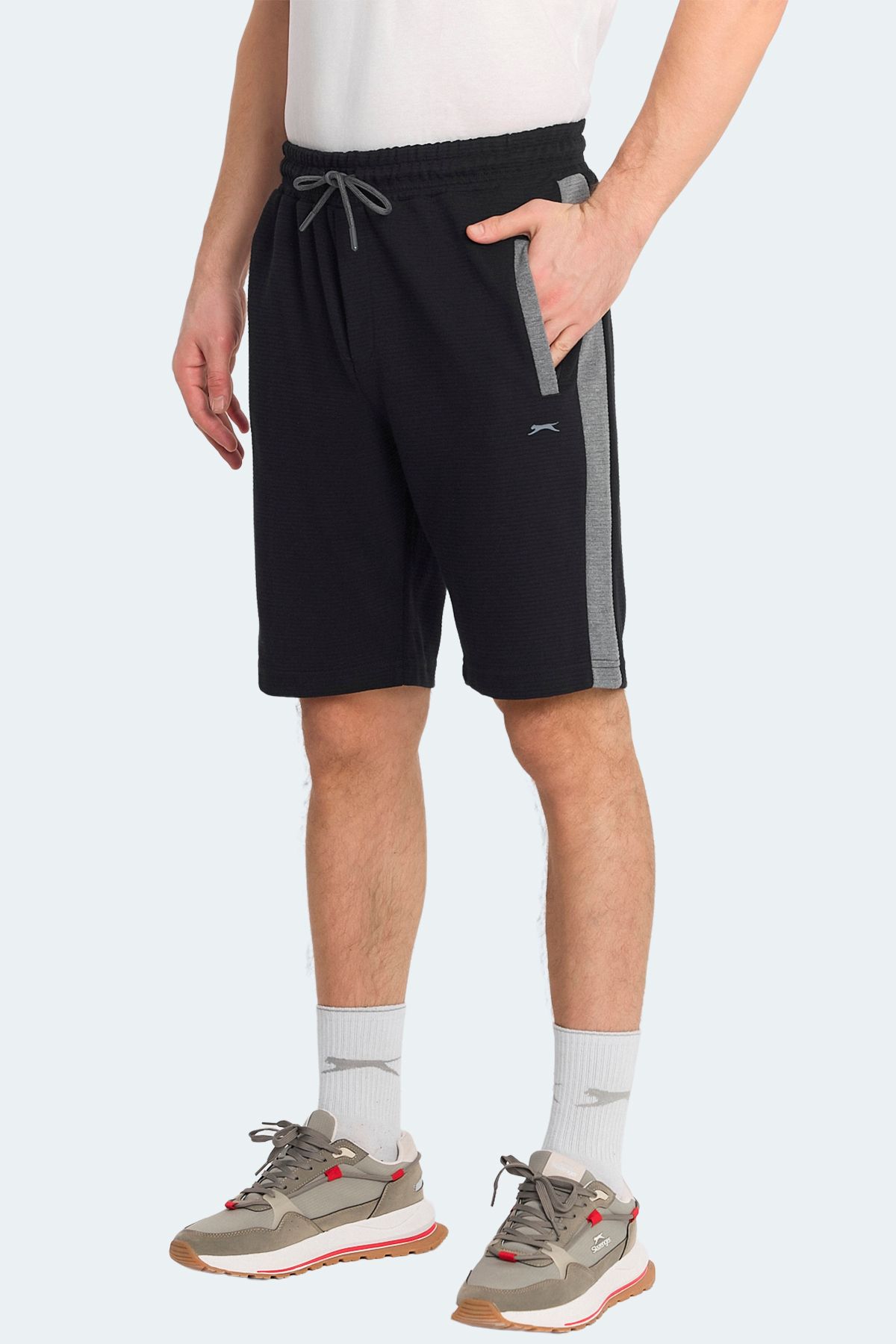 Slazenger NANDO I Erkek Şort Siyah