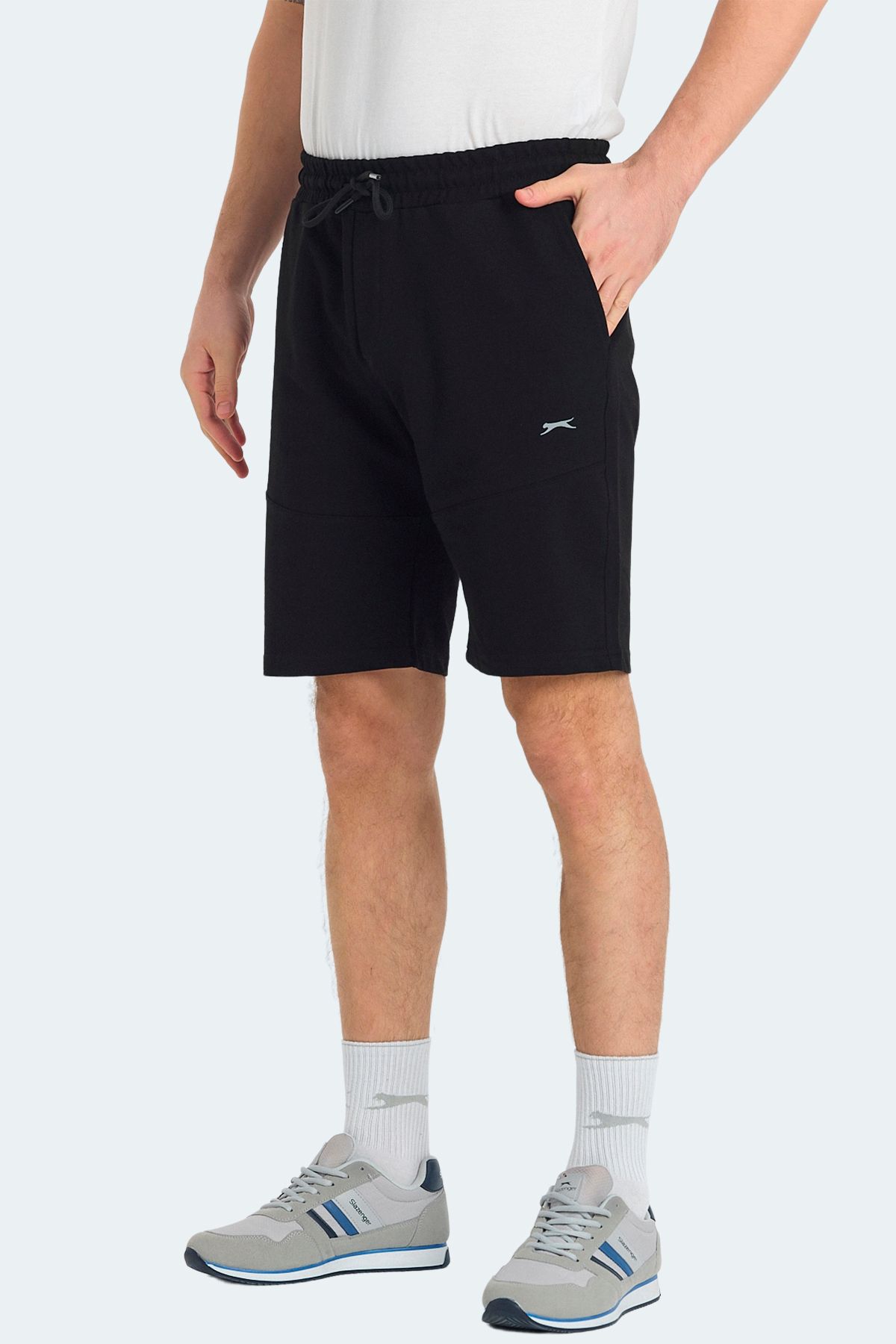 Slazenger ORIA CRF Erkek Şort Siyah