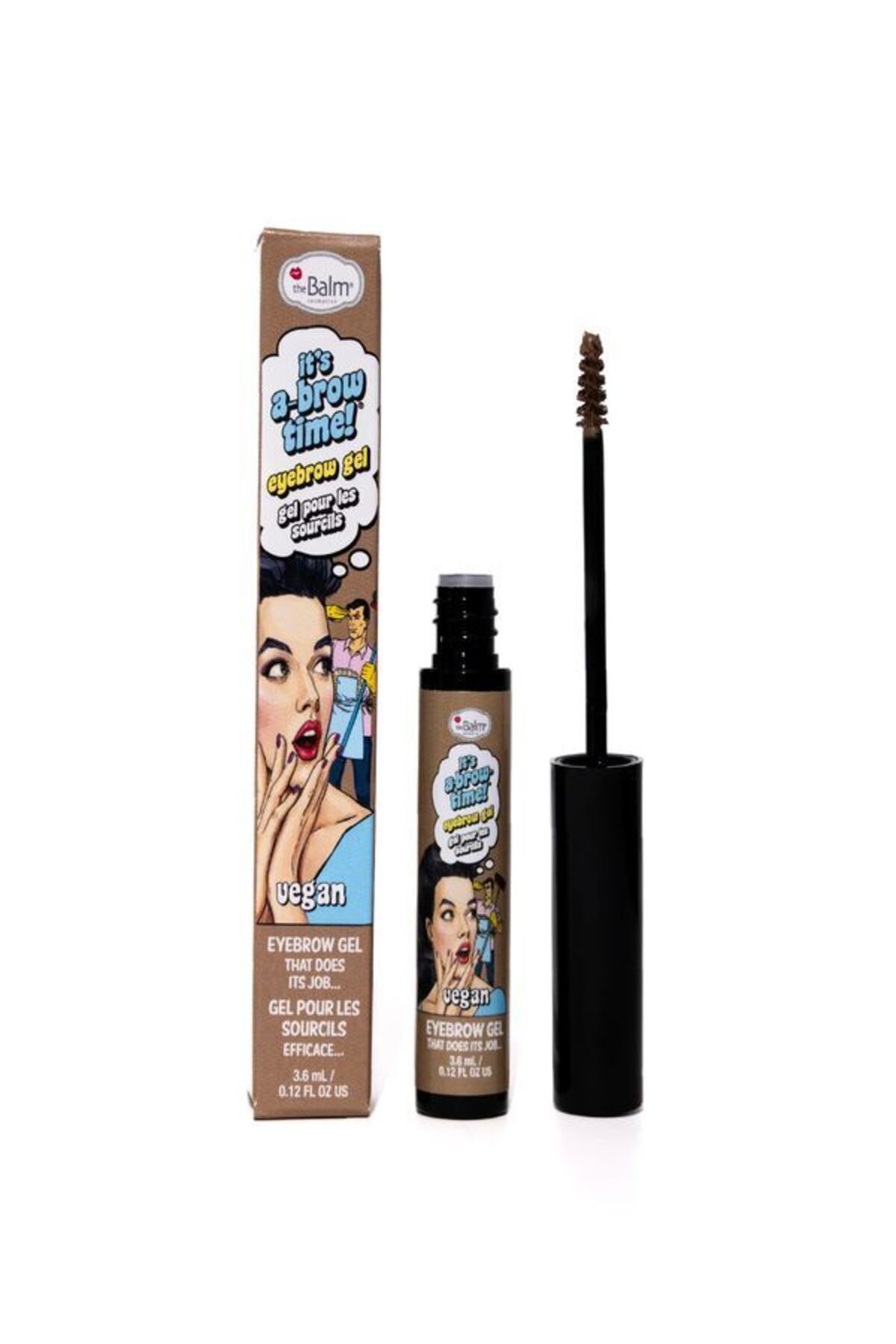 the balm It's a-brow-time Eyebrow Gel Kaş Jeli KAŞ DOLDURMA KAŞ SABİTLEME KAŞ BOYASI VEGAN