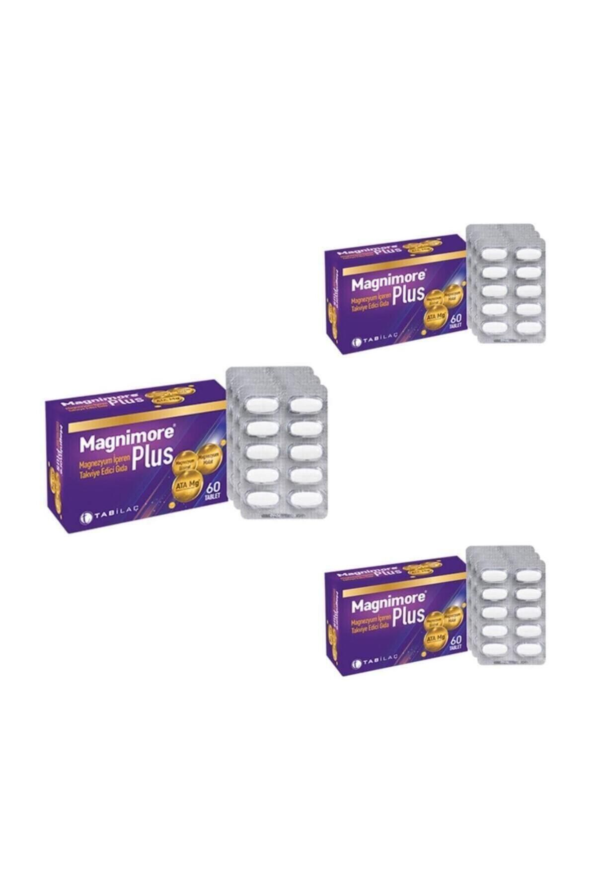 Magnimore Plus 60 Tablet 3 Adet