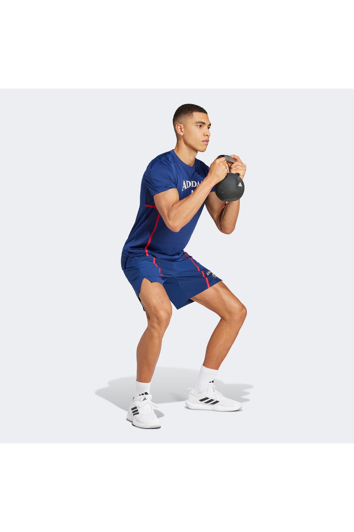 adidas Designed For Legacy Erkek Mavi Antrenman Şort
