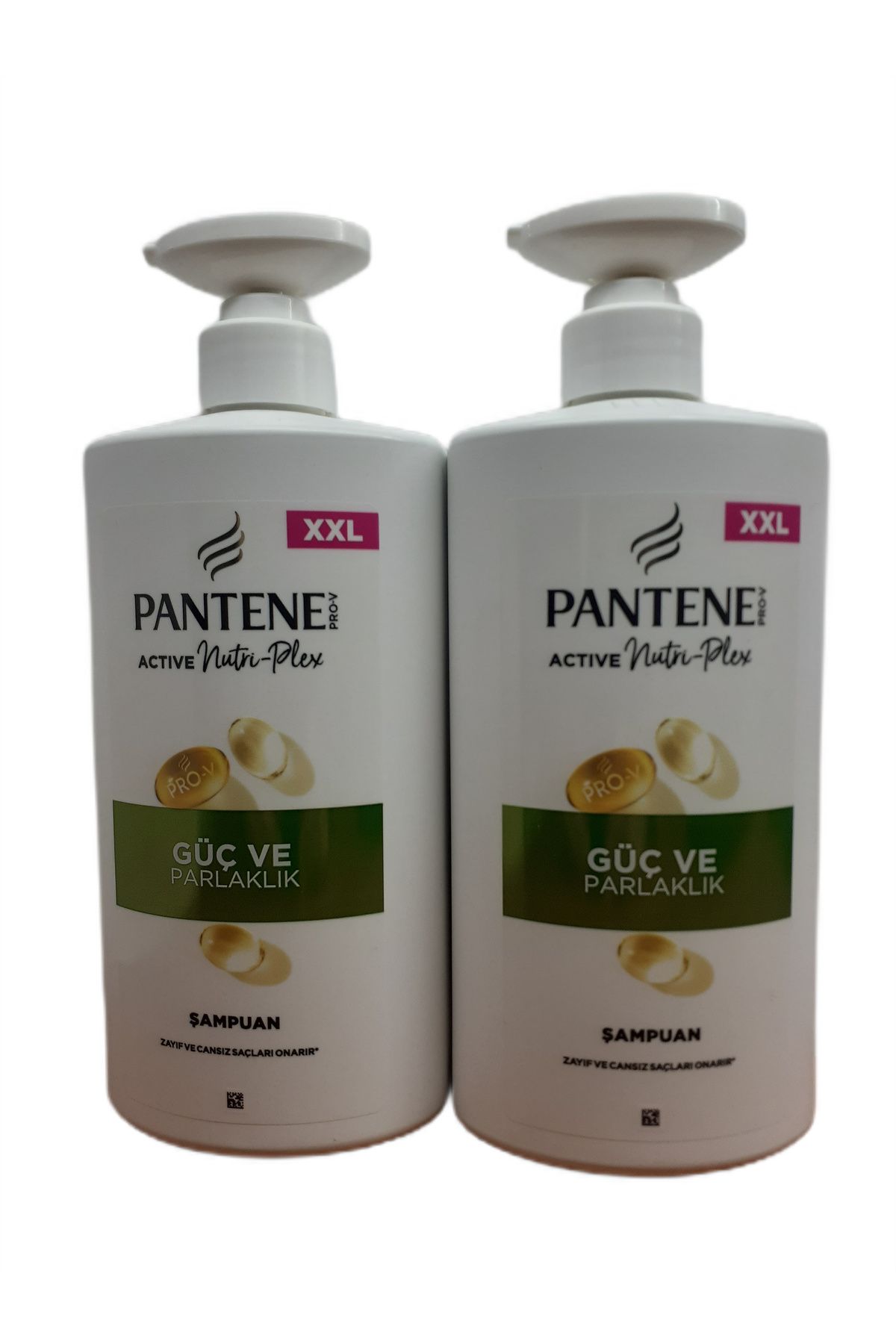 Pantene ACTİVE NUTRİ PLEX GÜÇ VE PARLAKLIK 800 ML ŞAMPUAN X 2 ADET
