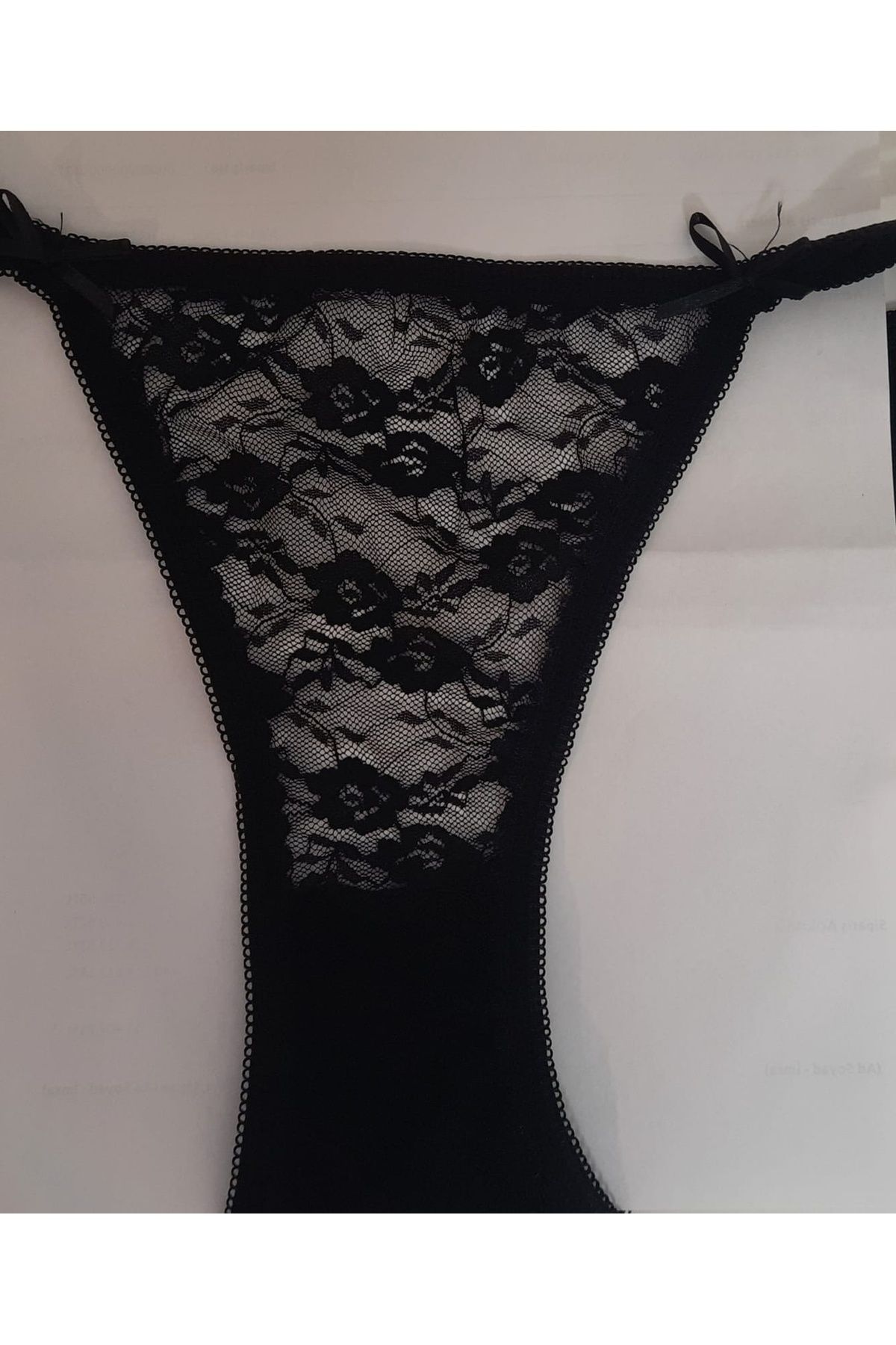 Tutku Çift Biy. Önü Tüllü Bikini-külot 6'lı - Tkd0721