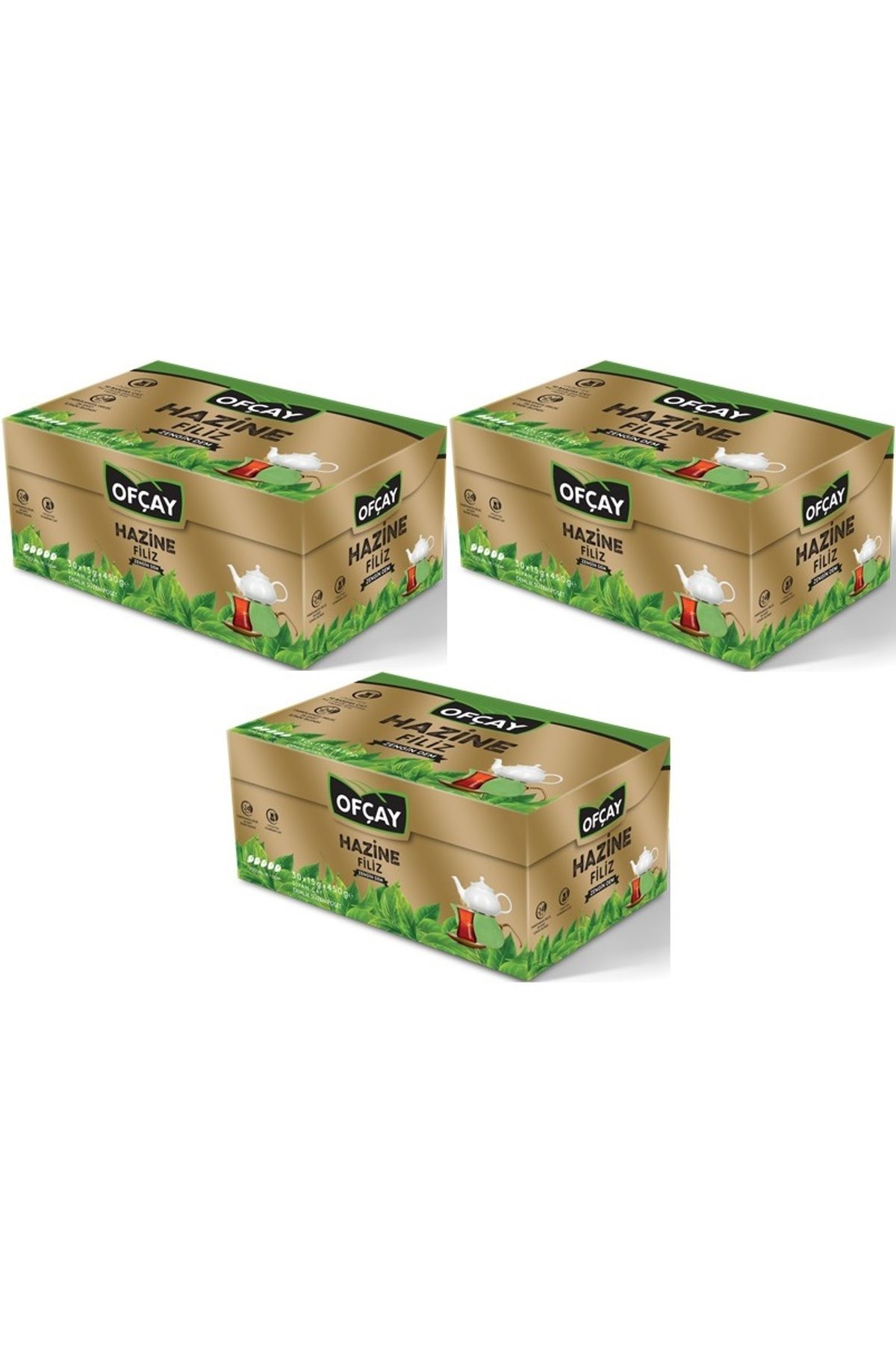 Ofçay Hazine Zengin Dem Demlik Poşet Siyah Çay 15 Gr 30 Adet - 3 Adet