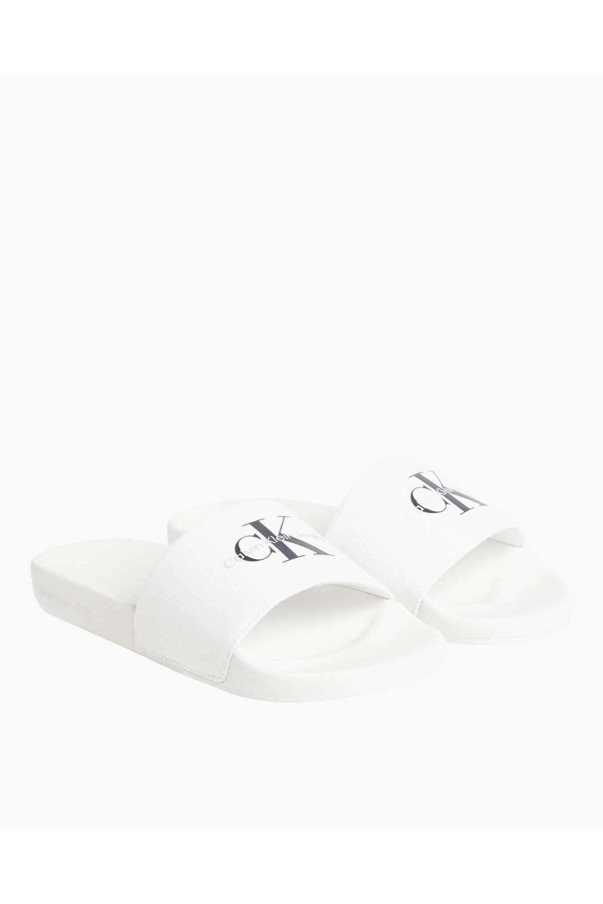 Calvin Klein Calvin Klein Slide Monogram Flip Flops Terlik