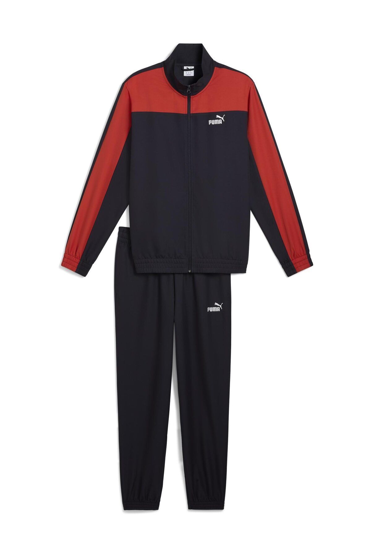 Puma Woven Suits, Regular, Longsleeve, Stand up collar, Regular, Medium, Color Blocking, Side Pocket, Fu