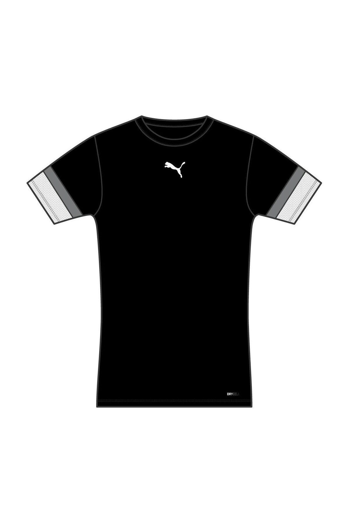 Puma Jerseys, Regular, Shortsleeve, Crew Neck, Regular, Plain, performance focus