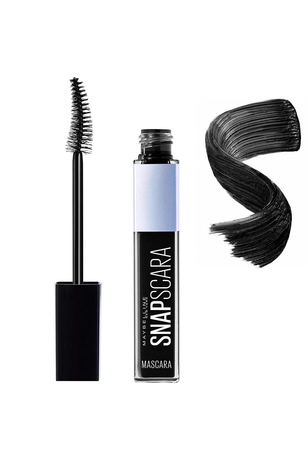 Maybelline New York Maybellıne Snapscara Mascara Pıtch Black Siyah Delist
