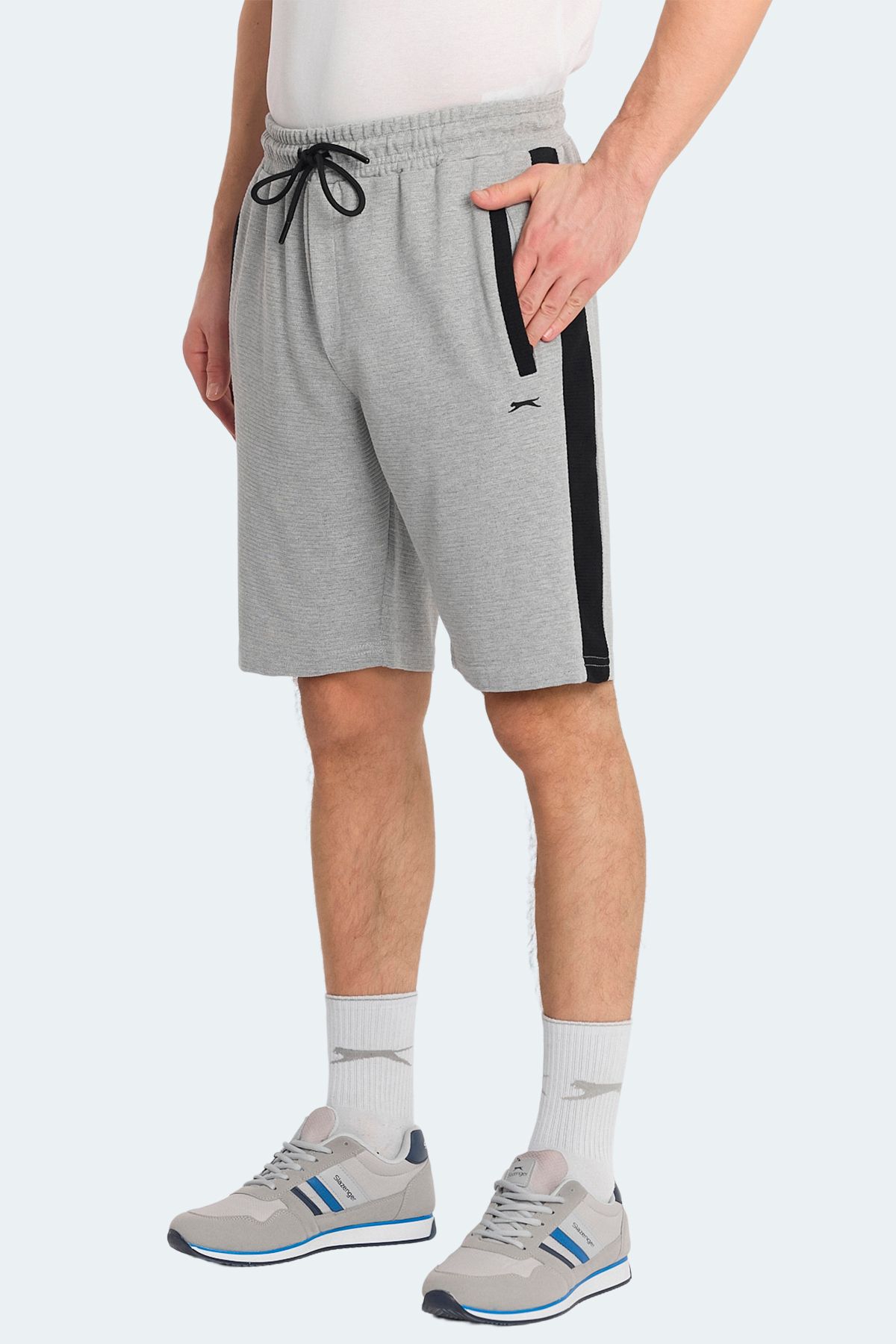 Slazenger NANDO I Erkek Şort Gri