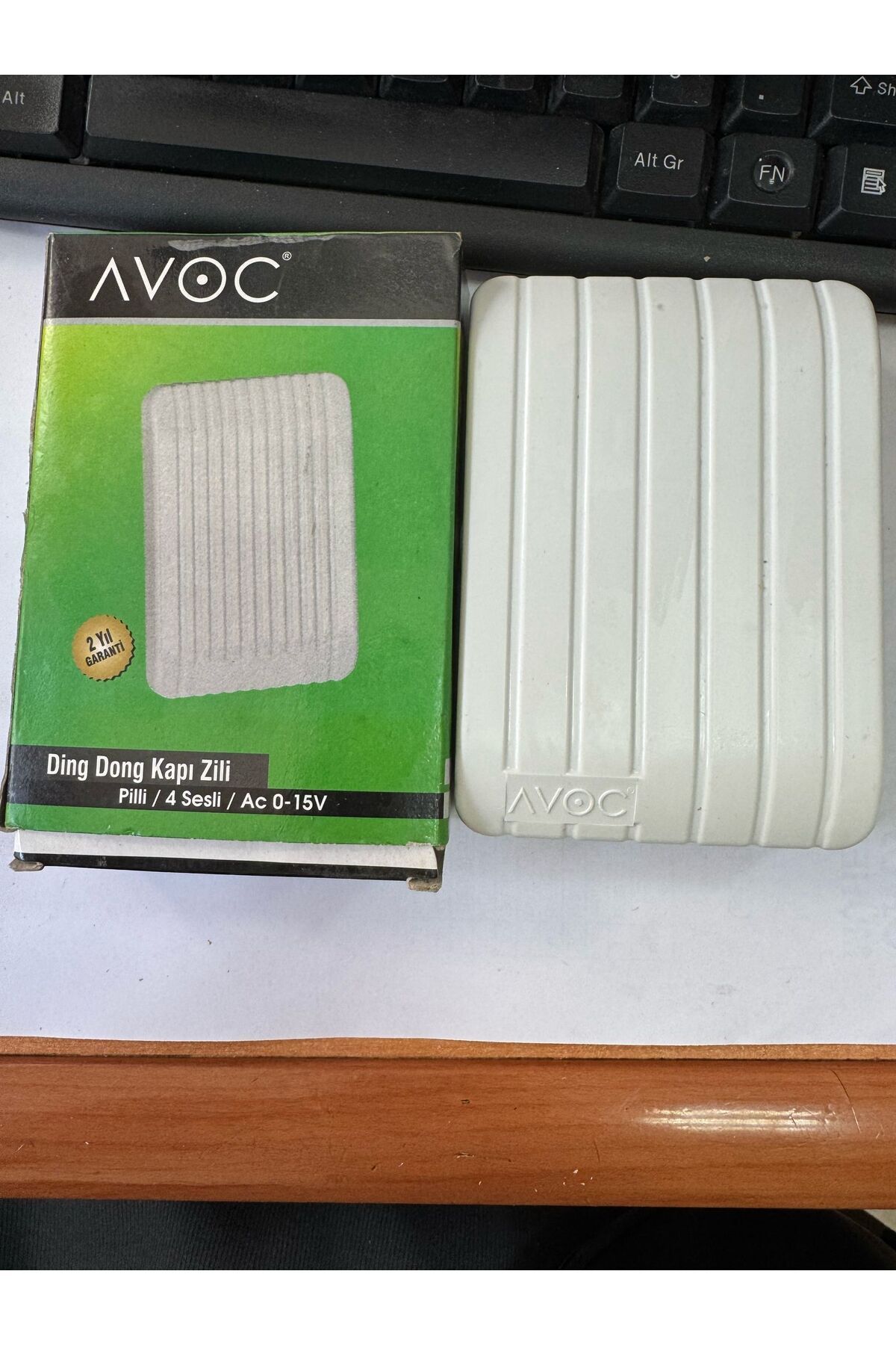 avoc DİNG DONG PİLLİ KAPI ZİLİ