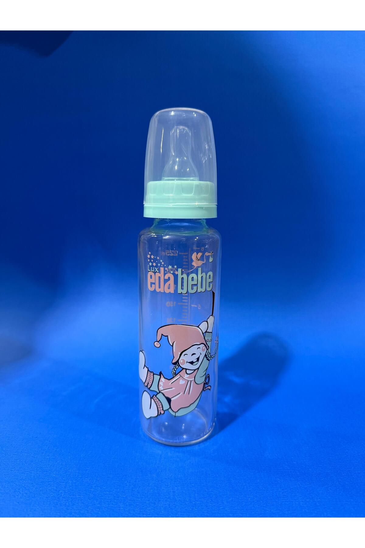 Eda Lüks Eda Cam Biberon 225ml  Yeşil No:680
