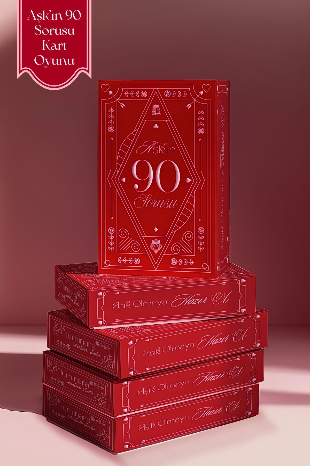 Mim and More Luminara Studio x 90 Questions of Love - Aşk'ın 90 Sorusu Kart
