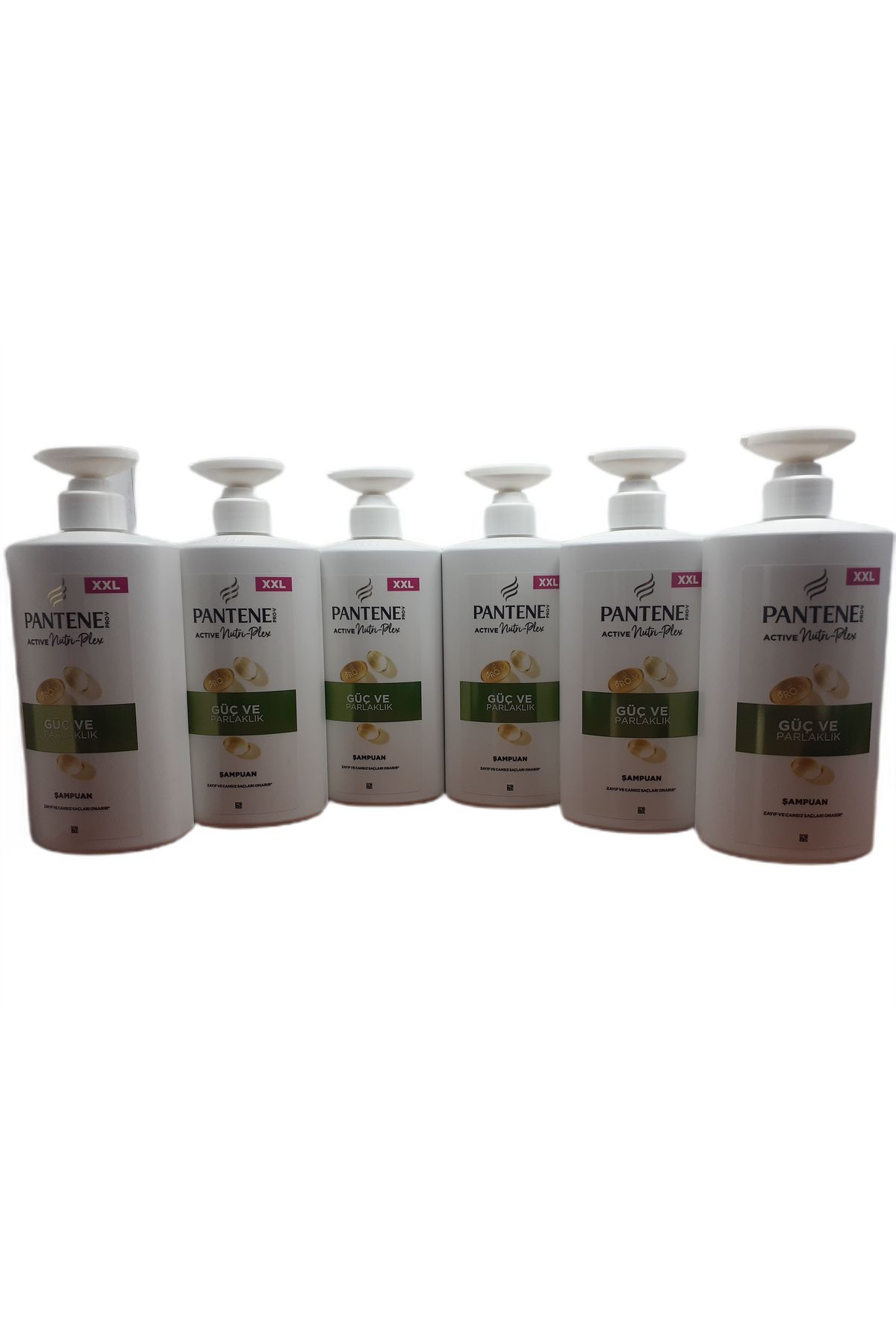 Pantene ACTİVE NUTRİ PLEX GÜÇ VE PARLAKLIK 800 ML ŞAMPUAN X 6 ADET