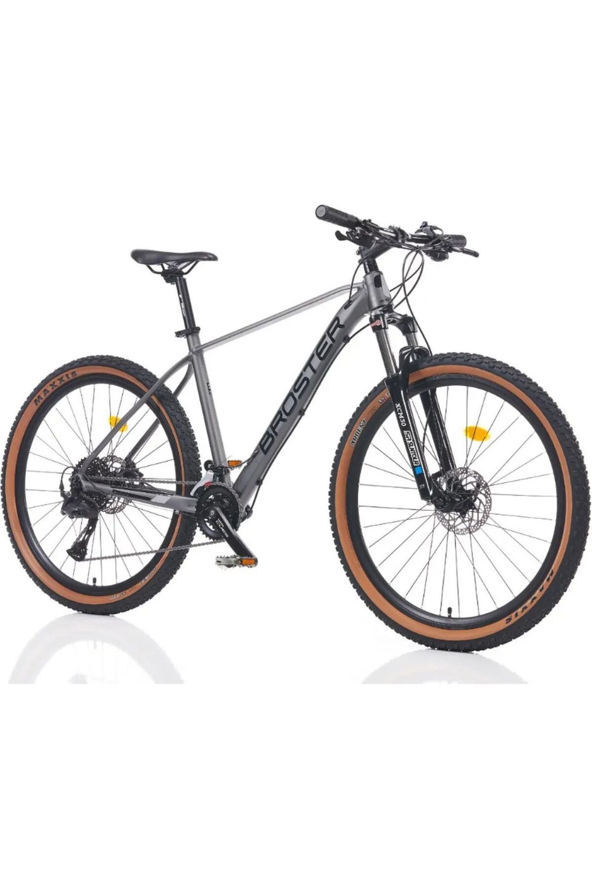 BROSTER Proxon 27,5 Jant Hidrolik Disk Mat Gri Bisiklet