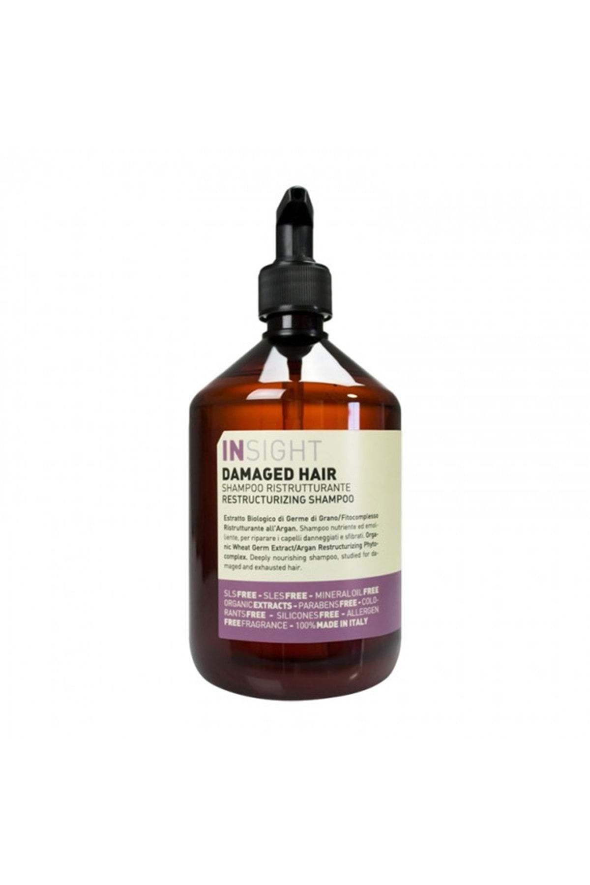 Insight Yıpranmış Saçlar Için Onarıcı Şampuan (RESTRUCTURIZING SHAMPOO) 400 ml