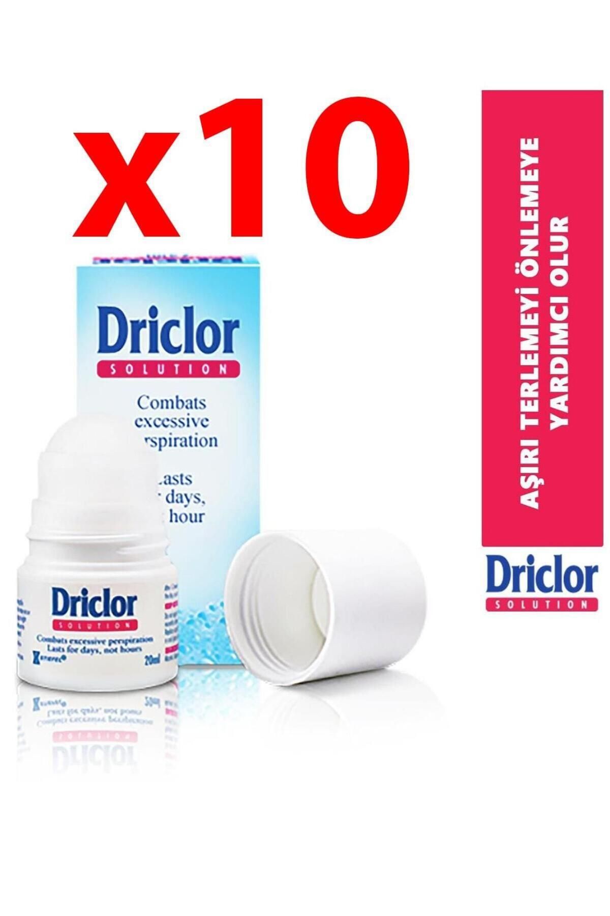 Driclor Antiperspirant Roll-on 20 ml 10 Adet