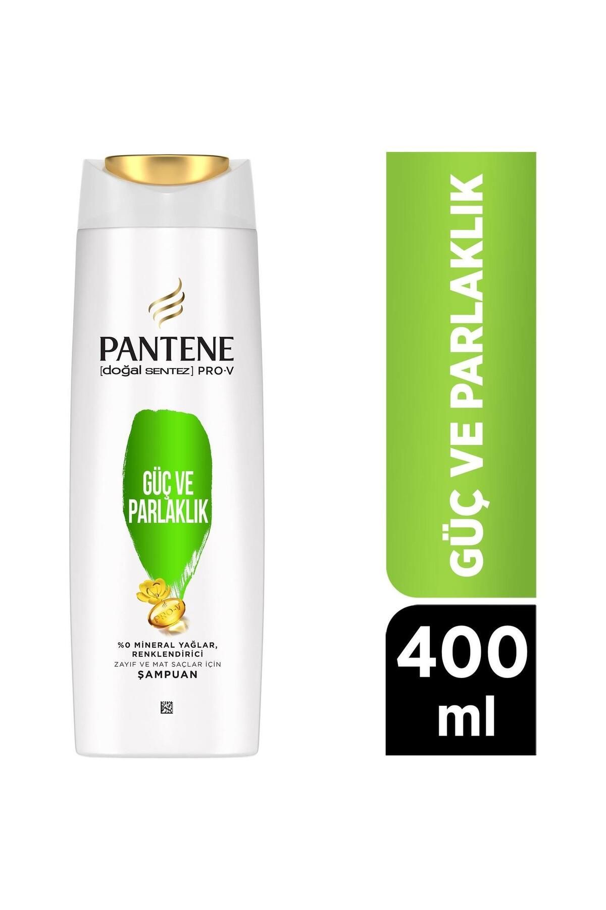 Pantene Şampuan Güç Ve Parlaklık 400 ml Delist