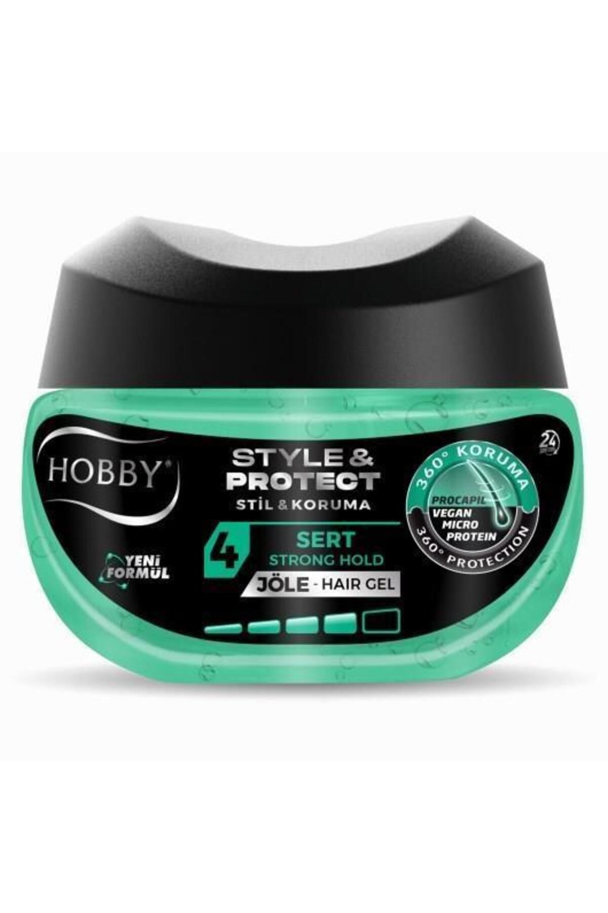 Hobby Saç Jölesi Style Protect Sert Tutuş 400 ml