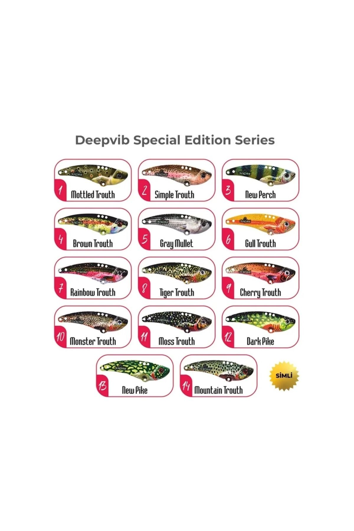DEEPPİKE Deepvib Special Edition 4.4 cm 8gr Vibrasyon
