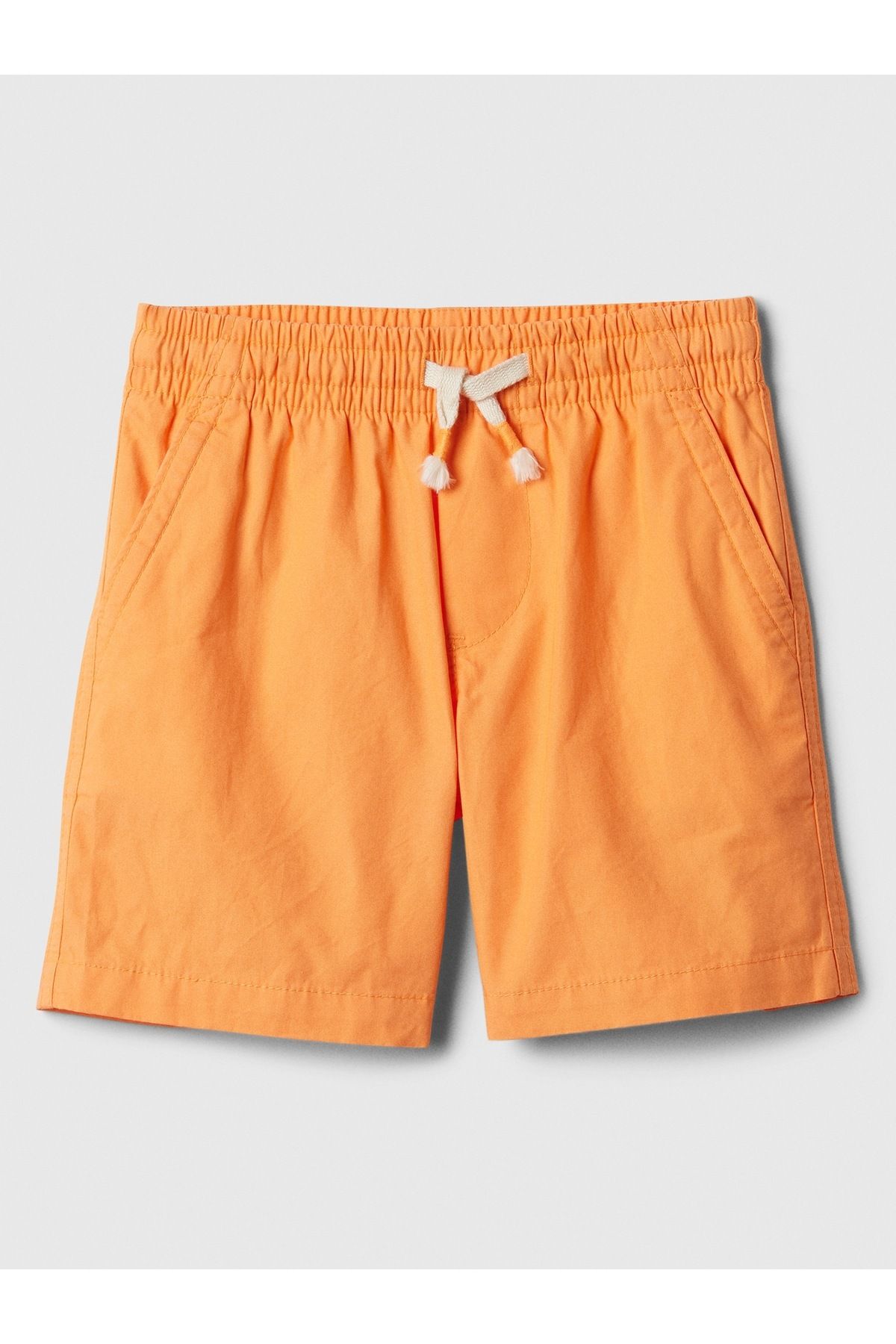 GAP Erkek Bebek Turuncu Poplin Pull-on Şort