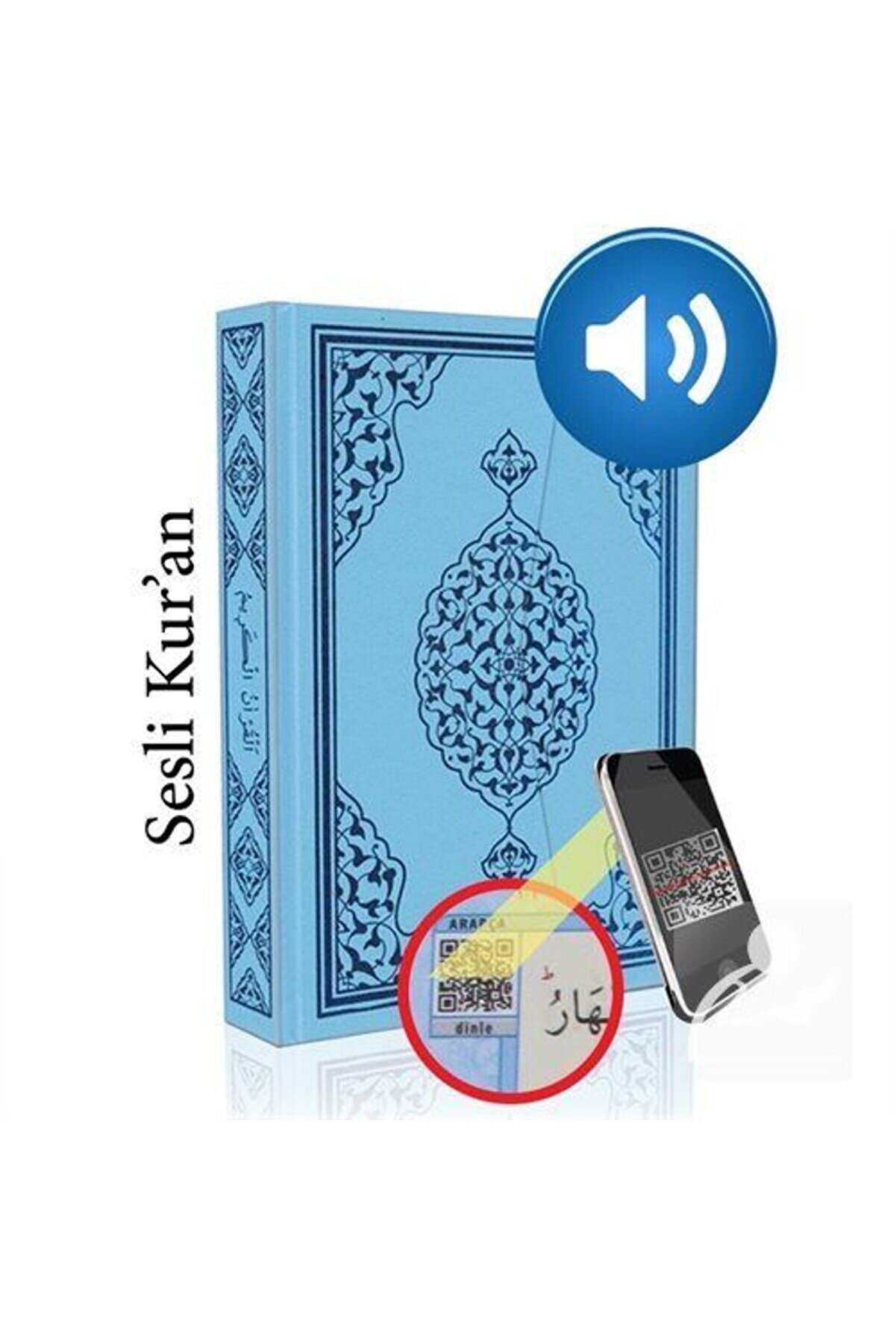 BİLGİSAYAR HATLI KUR'AN-I KERİM (MAVİ RAHLE BOY KOD 160)