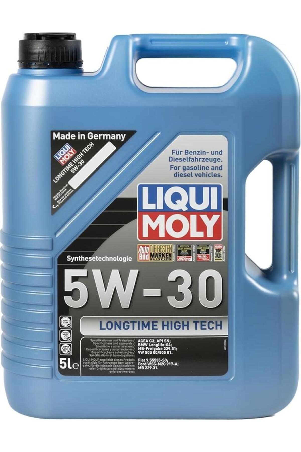 Liqui Moly Lm 9507 Longtıme Hıgh Tech 5w30 5lt (ÜRT,TRH 2025)