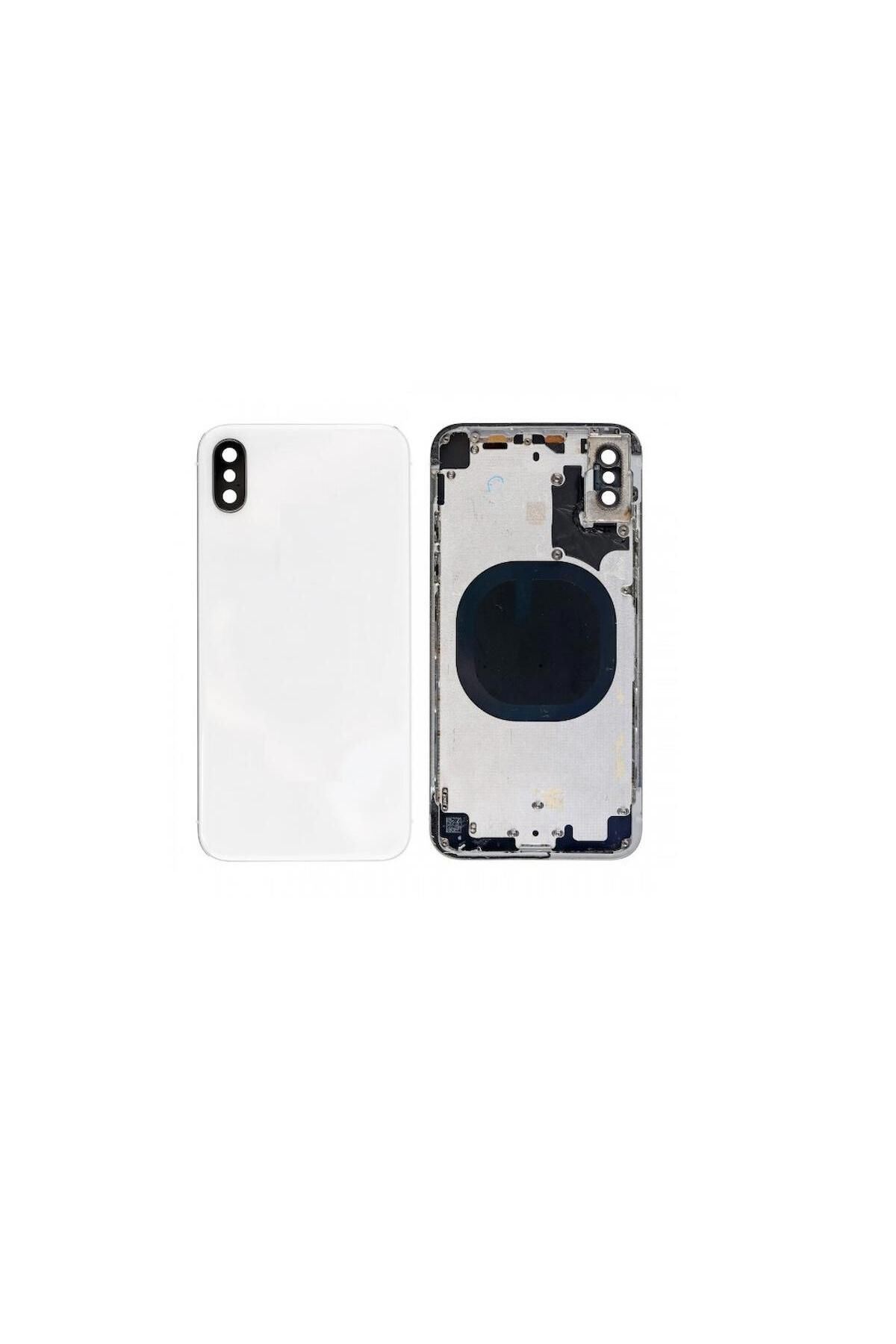 TeknoPrime Apple iPhone X İle Uyumlu Boş Kasa Beyaz