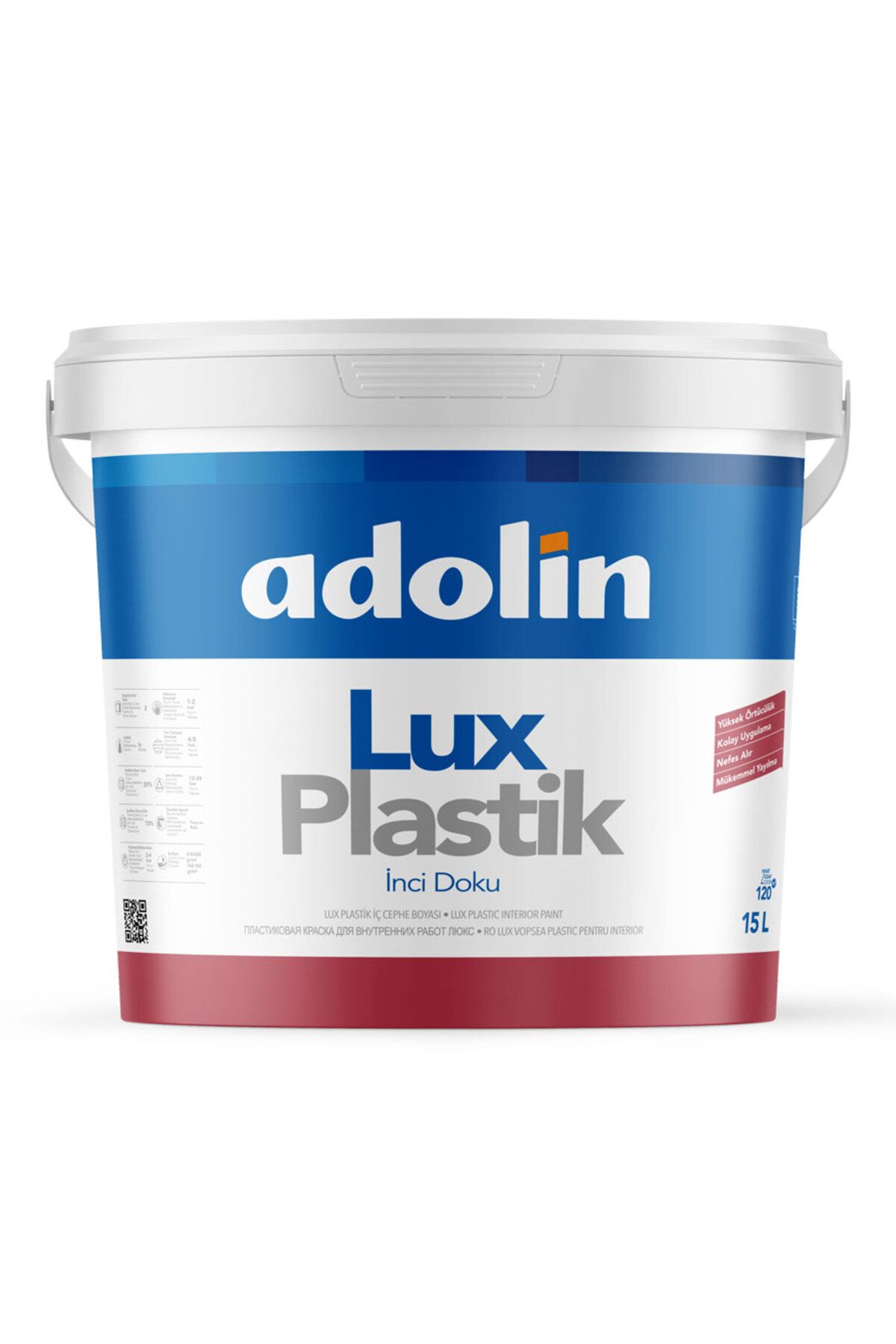 ADOLİN Adolin Lux Plastik Duvar Boyası Siyah