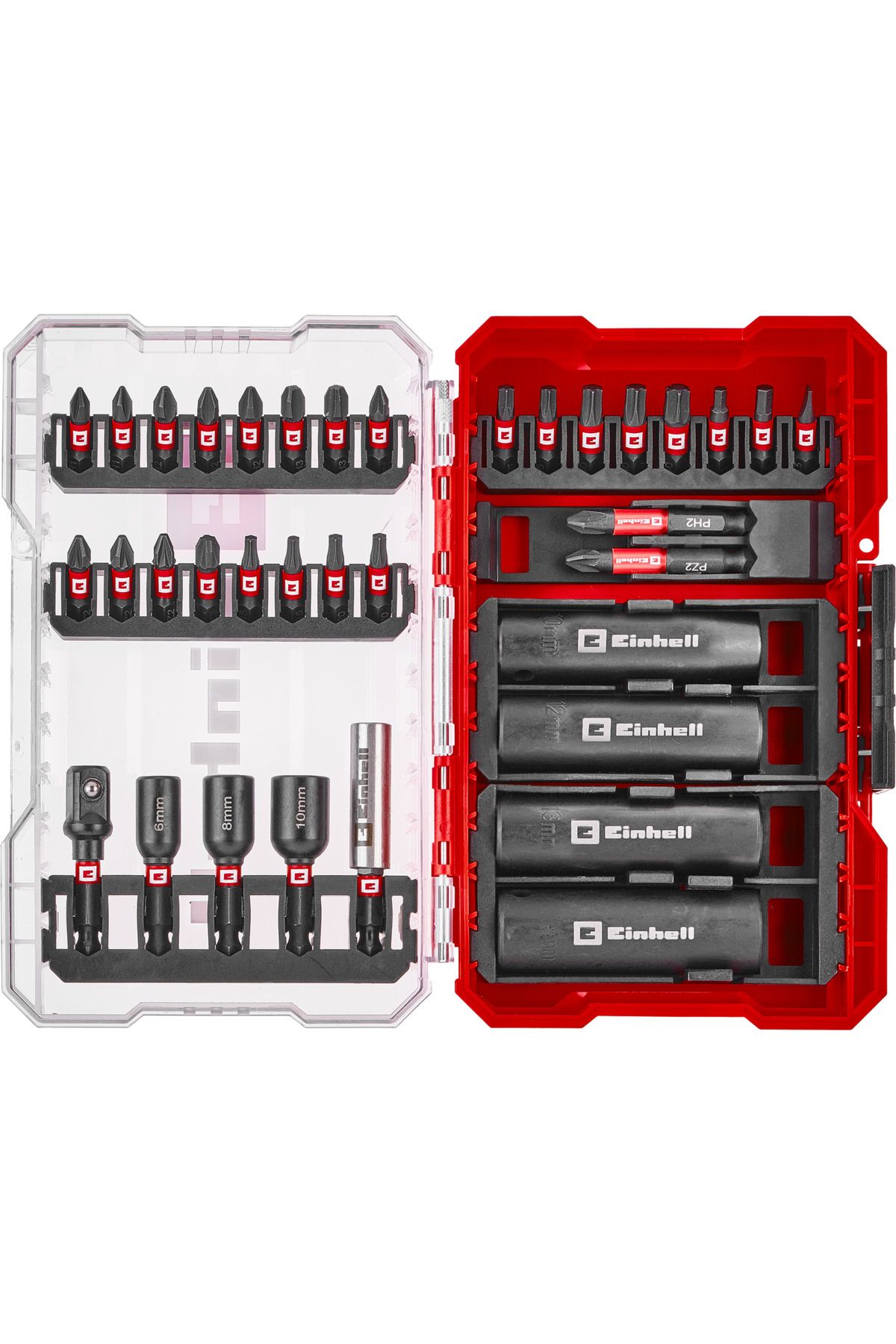 Einhell Bits ve Lokma uç seti 35 parça, M-Case kutu