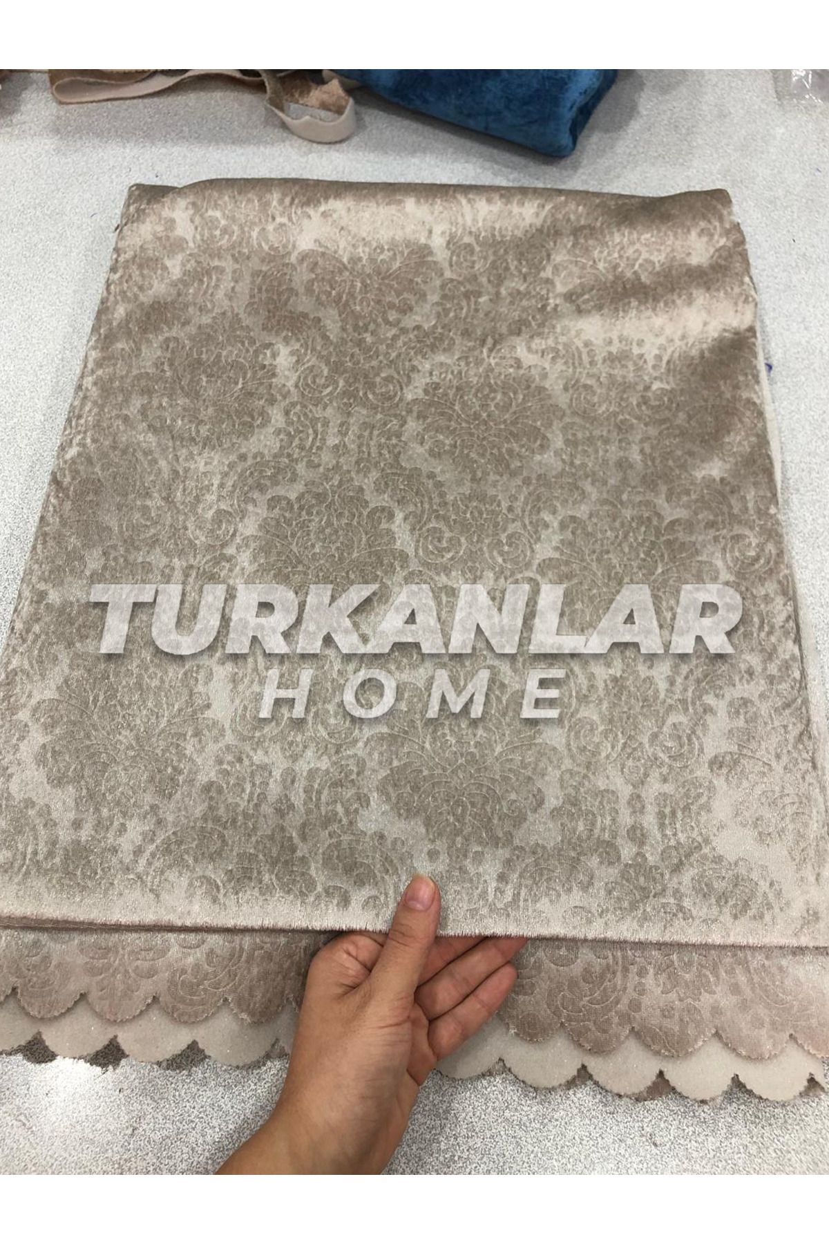 turkanlarhome Süngerli Koltuk Örtüsü ( Bej)