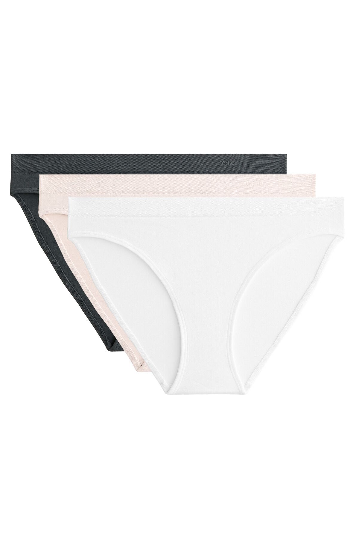 Oysho 3 adet seamless soft touch klasik külot