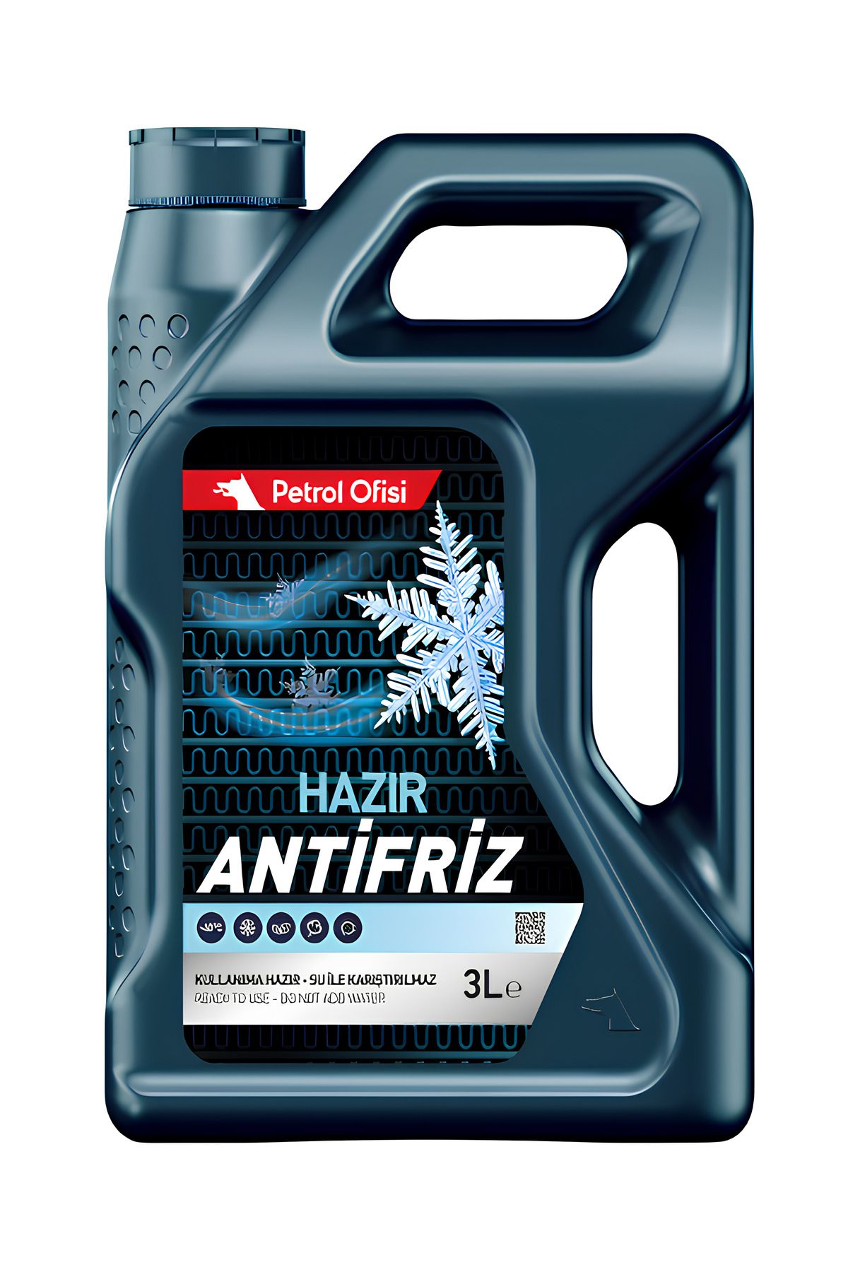 Petrol Ofisi Rtu Hazır Yesil Antifriz -40°c - 3 Lt