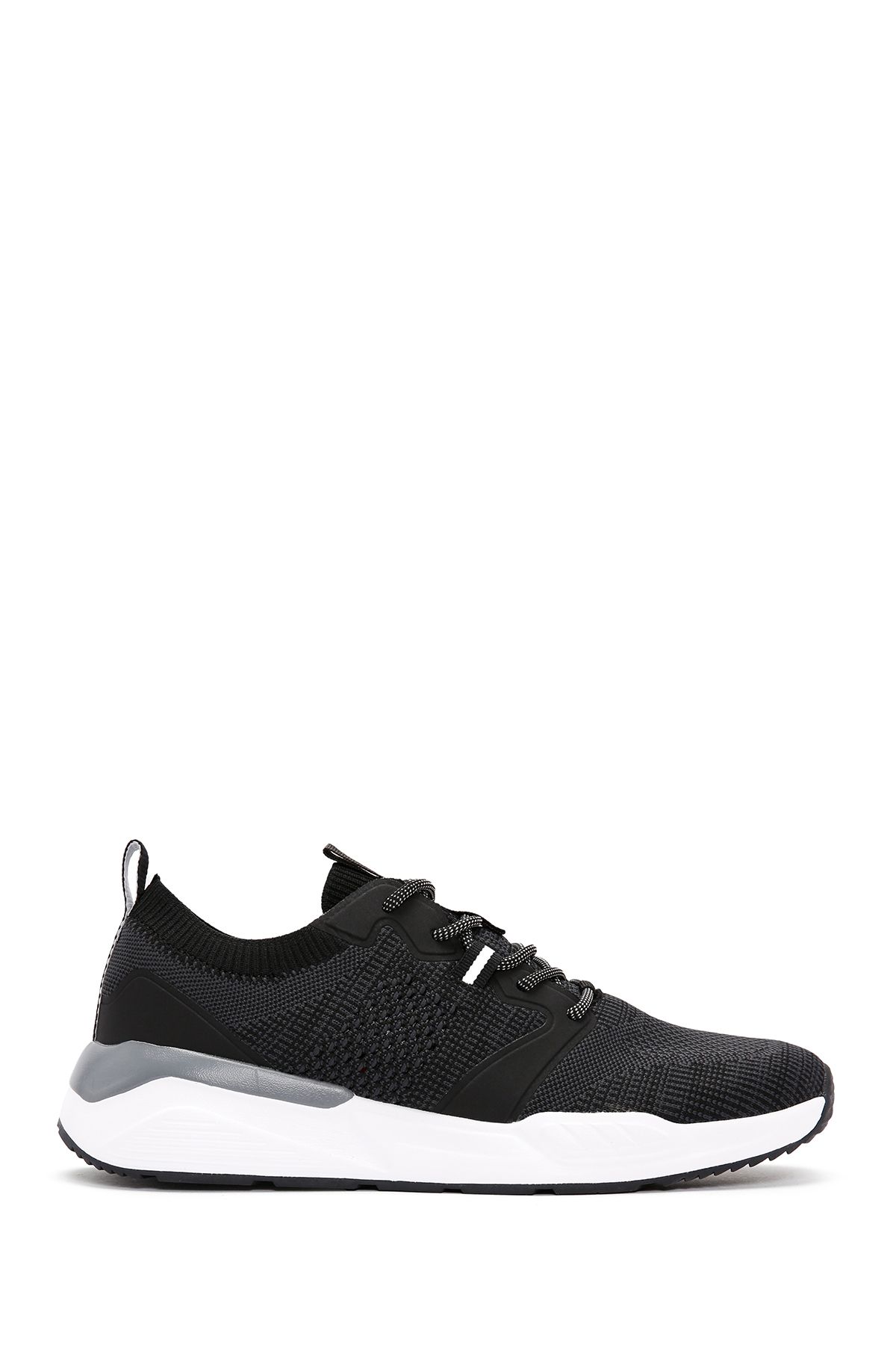 Derimod Zero Erkek Siyah Bağcıklı Kalın Tabanlı Kumaş Sneaker 24sfd69536f