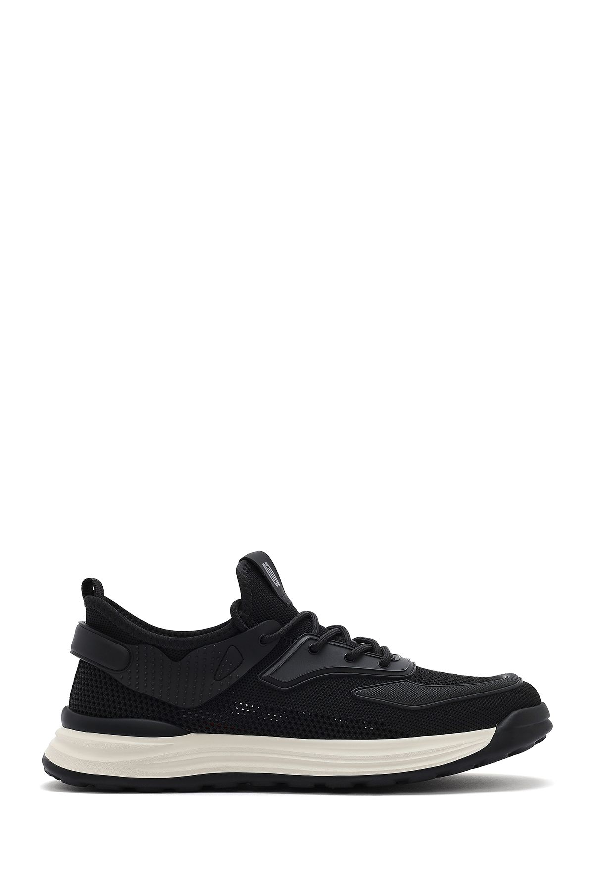 Derimod Erkek Siyah Bağcıklı Kalın Tabanlı Sneaker 25SFD69286F