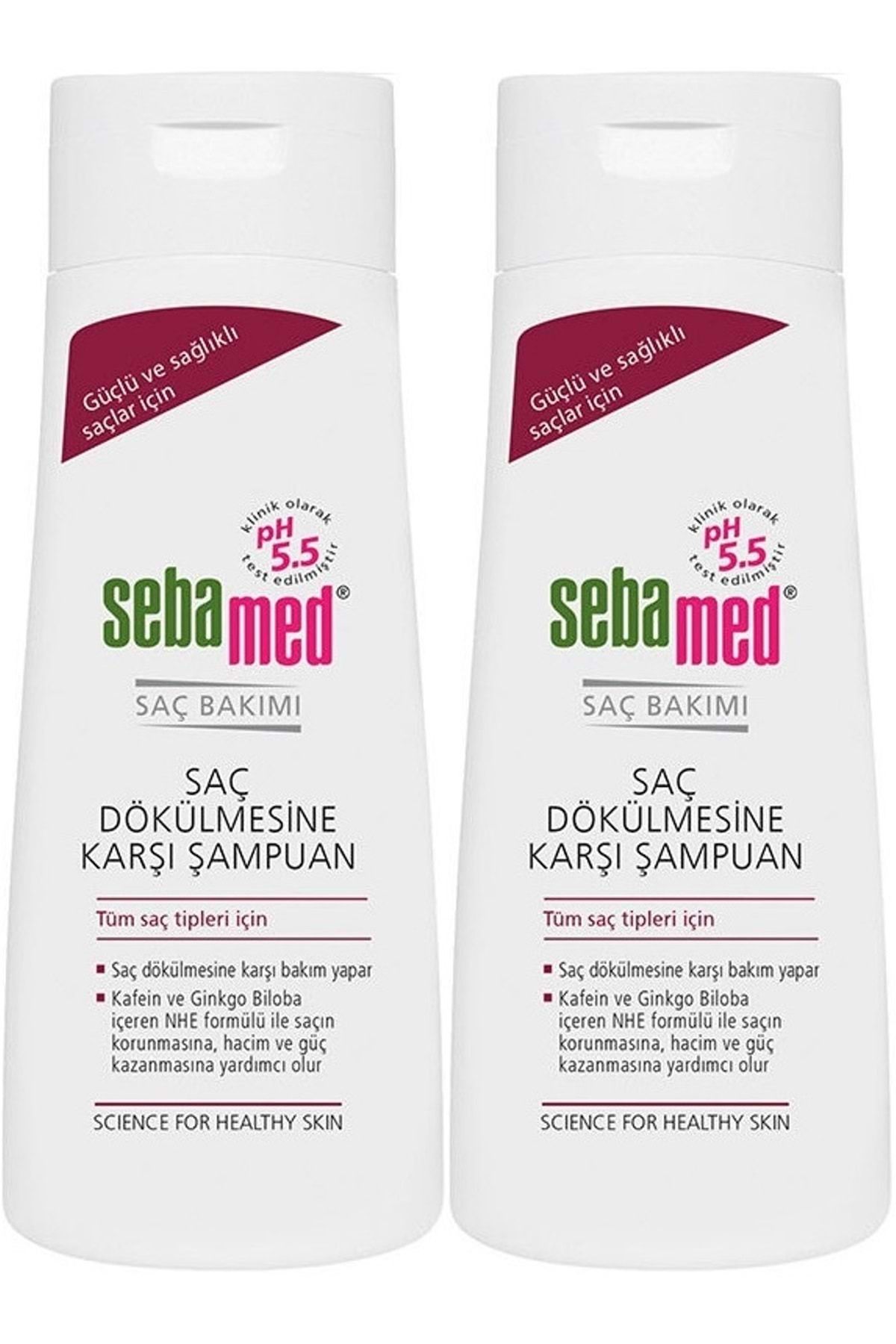 Sebamed Şampuan 200ml Saç Dökülmesine Karşı (TÜM SAÇ TİPLERİ IÇİN) (2 Lİ SET)