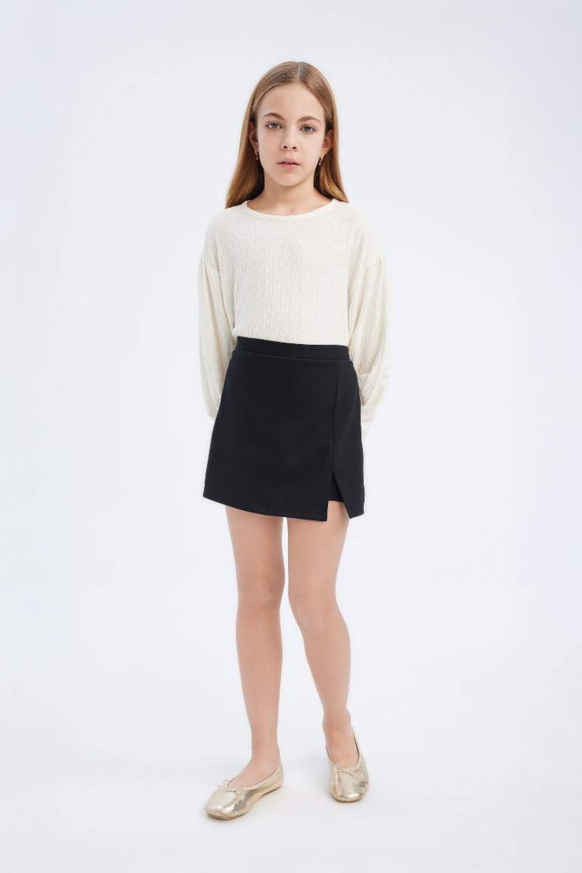 Defacto Çocuk Knitted Set E0795a8 Black