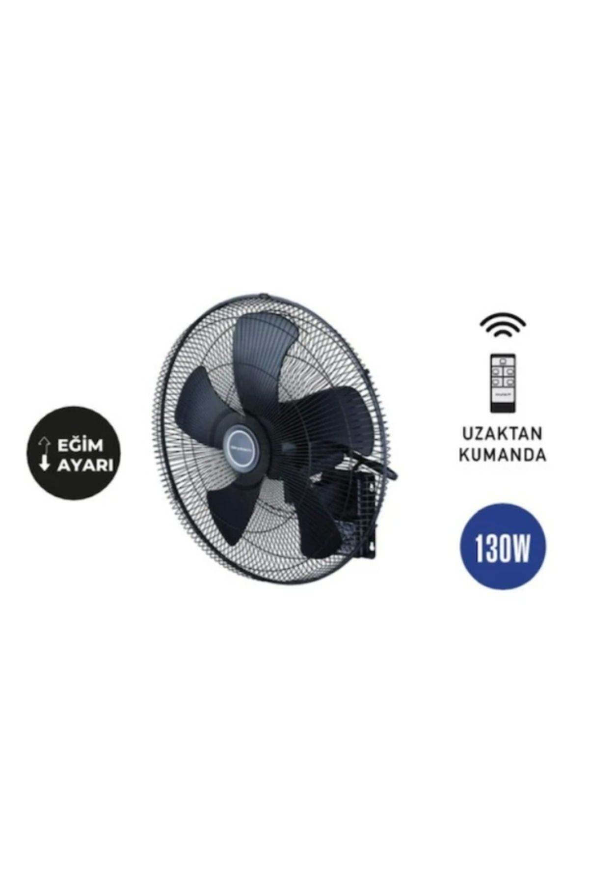 Skytech 20 Inç 150w Sanayi Tip Duvar Vantilatörü Kumandalı