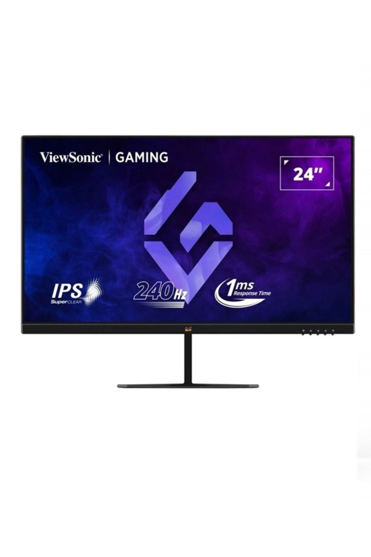 ViewSonic 24" VX2479A-HD-PRO FULLHD 1MS 240HZ IPS HDMI DP FREESYNC HDR10 SUPERCLEAR GAMING MONITOR