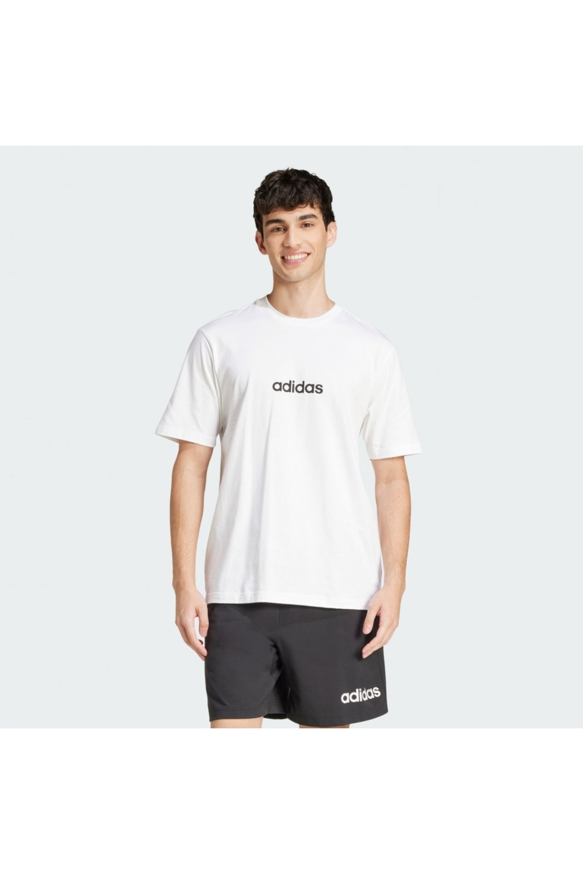 adidas Essentials Linear Single Jersey Tee